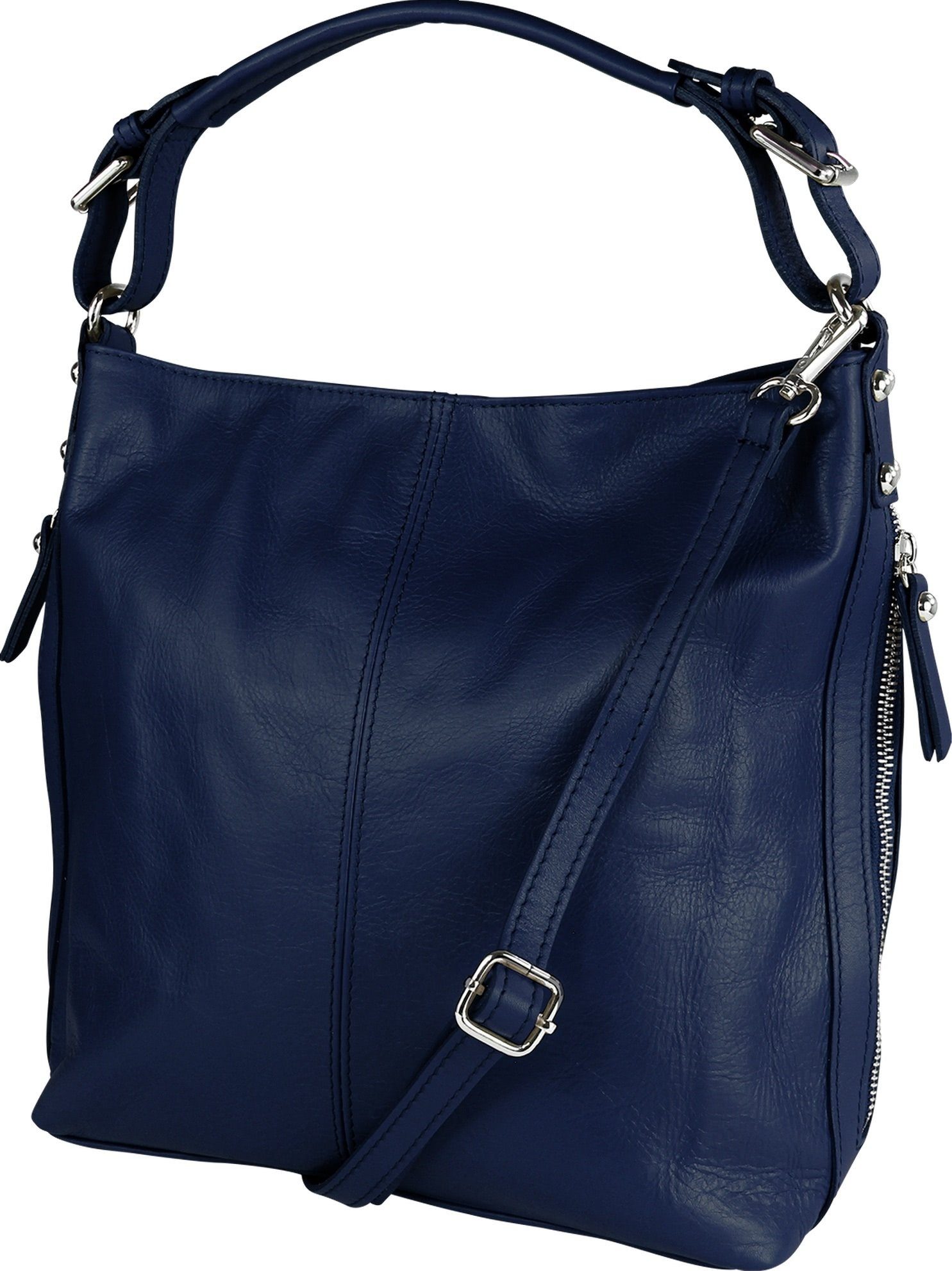 Toscanto Beuteltasche Toscanto Damen Beuteltasche Shopper Leder ...