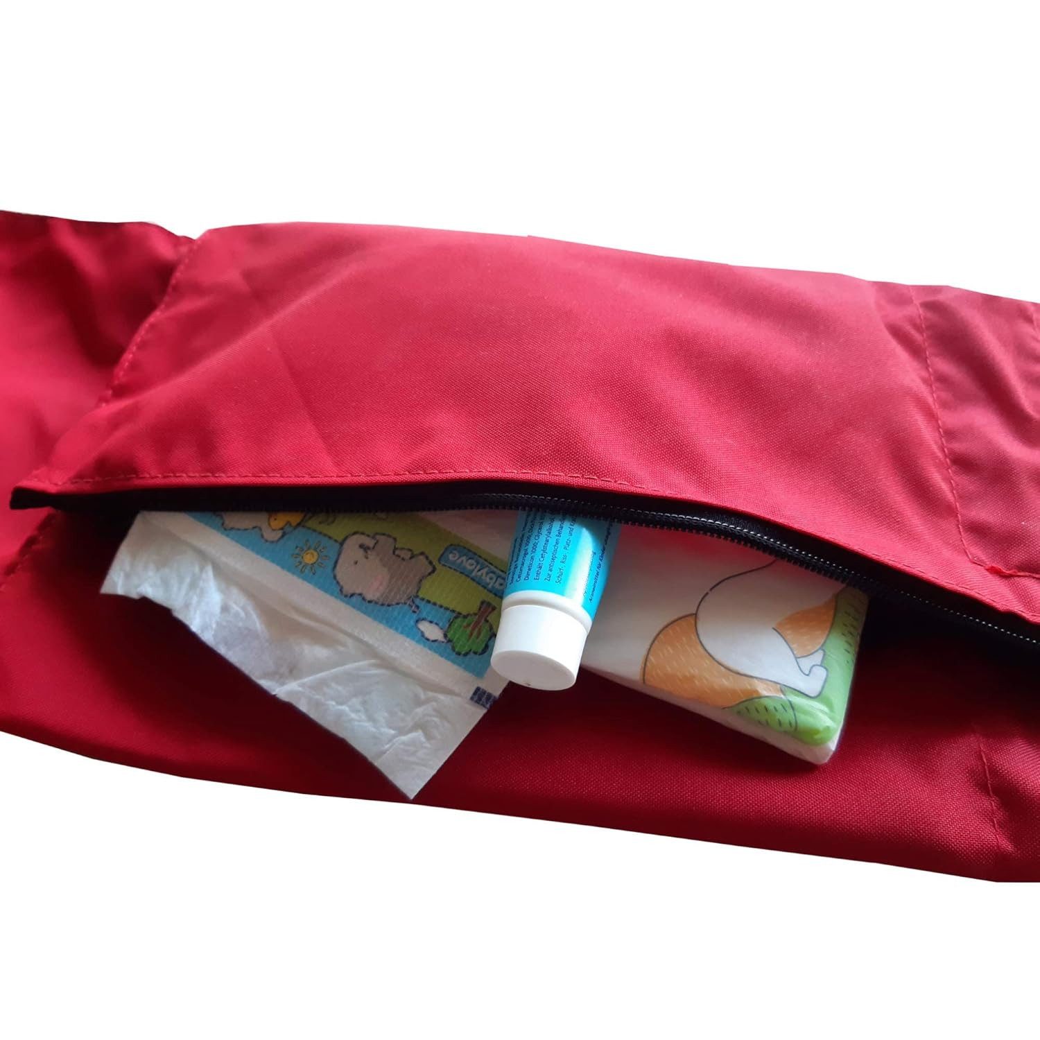 Wickelquick Wickeltasche Tragbare Wickelunterlage mit Abrollschutz & 4 Seitentaschen