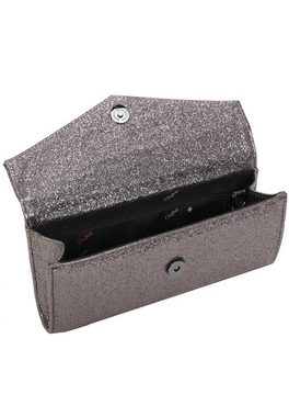 Buffalo Clutch Secco Glitter, mit stylischem Ketten-Schulterriemen