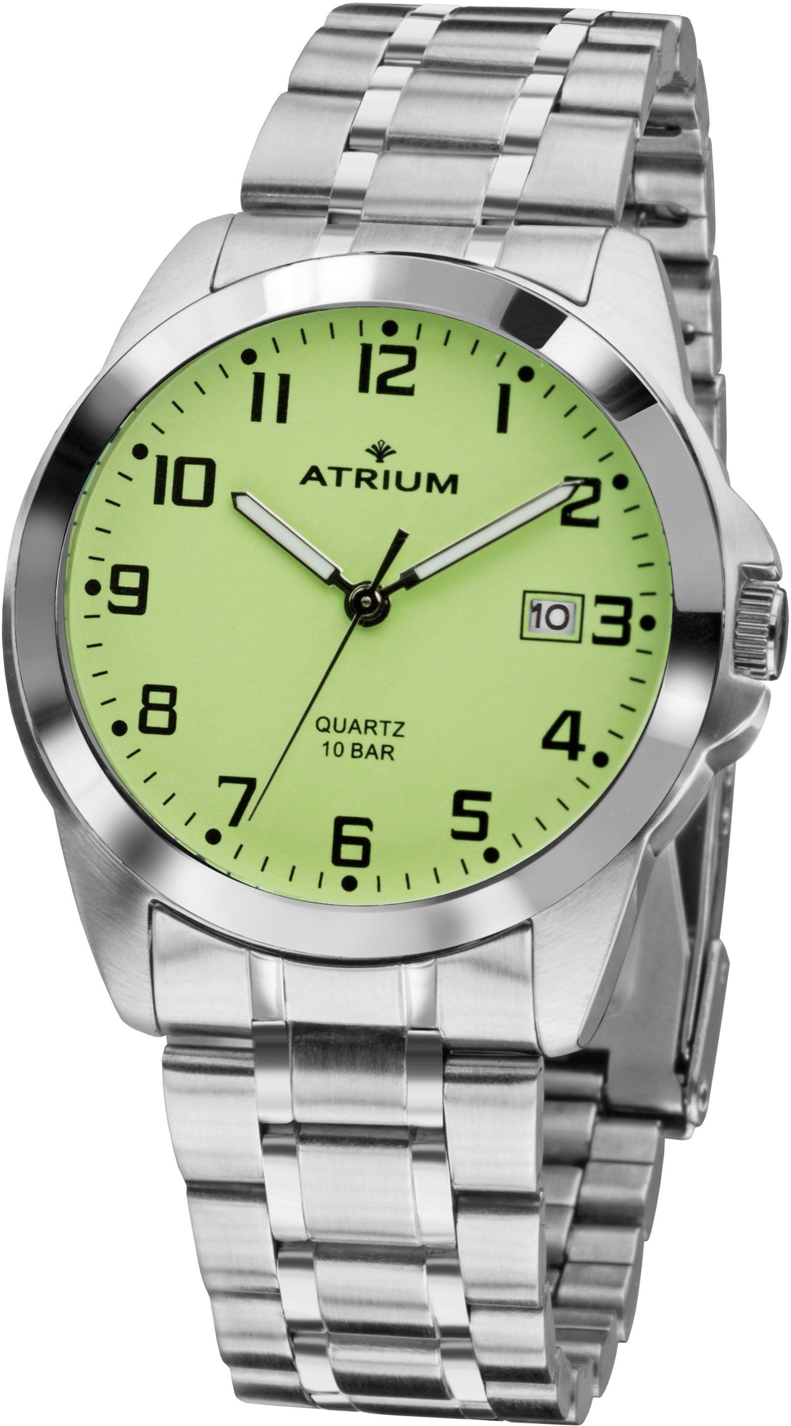 Atrium Quarzuhr A16-32, Armbanduhr, Herrenuhr, Datum