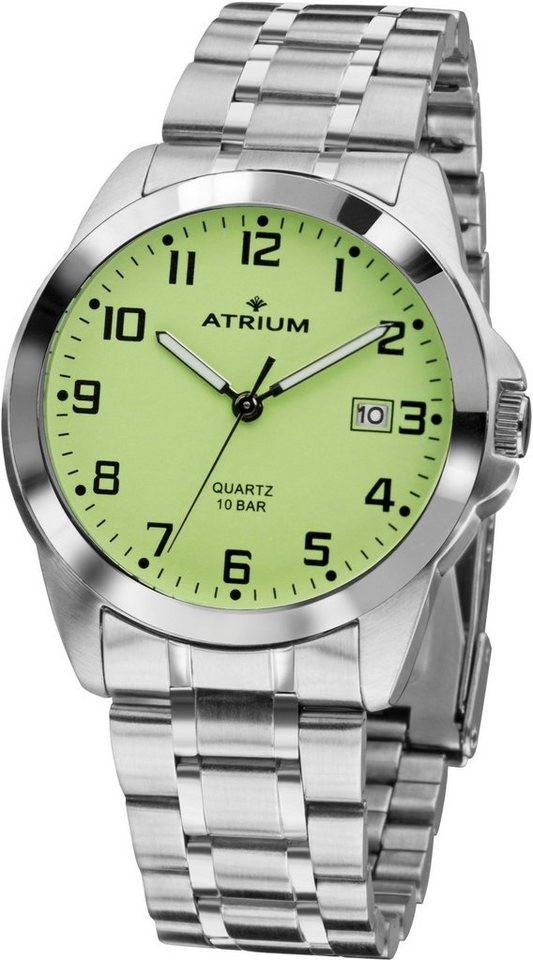 Atrium Quarzuhr A16-32, Gehäuse aus Edelstahl, Gehäuse-Ø ca. 39 mm