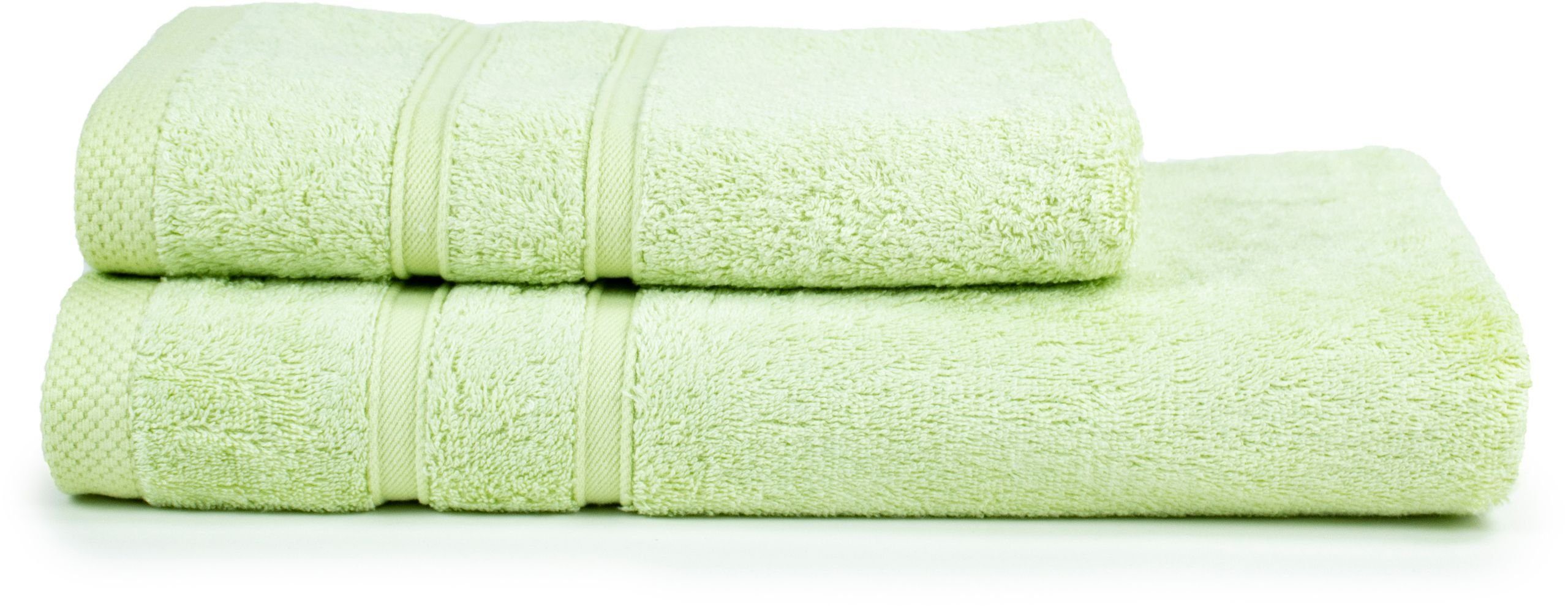 The One Towelling Badetuch Handtuch Bamboo 70 Badetuch "Bamboo" aus Bamubs light olive
