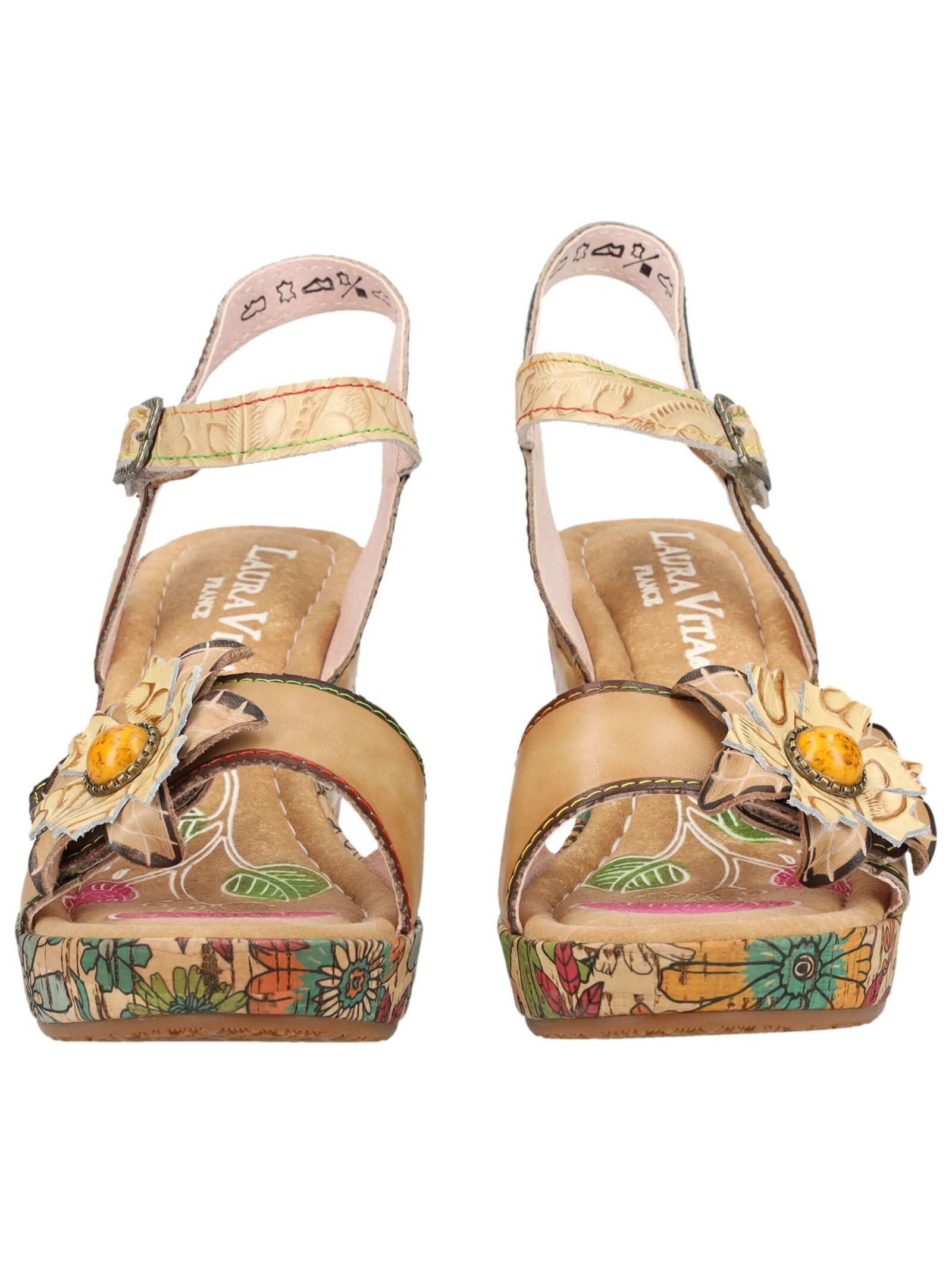 LAURA VITA LAURA VITA Sandalen Leder High-Heel-Sandalette