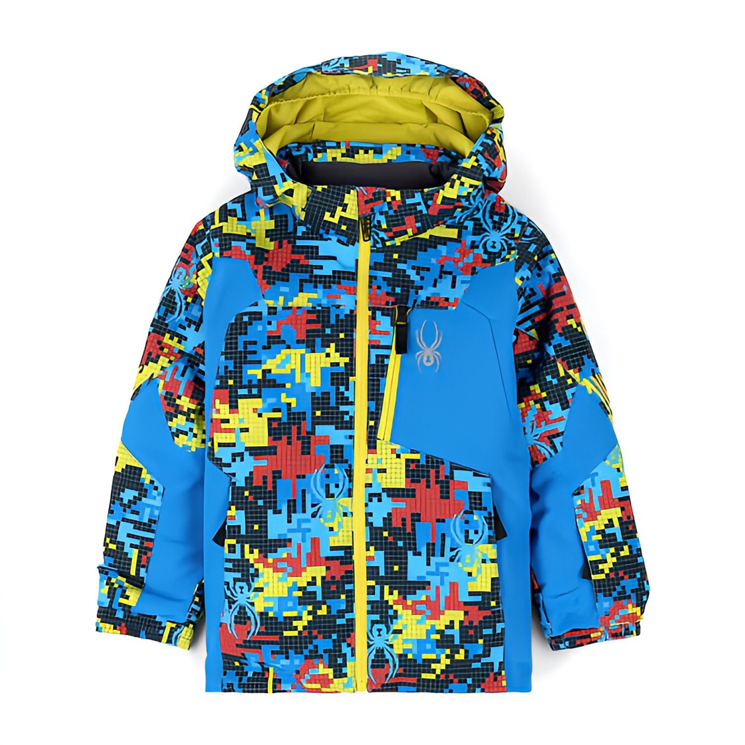 Kinder Leader citron Mini Skijacke Skijacke Spyder multi für - Farbe