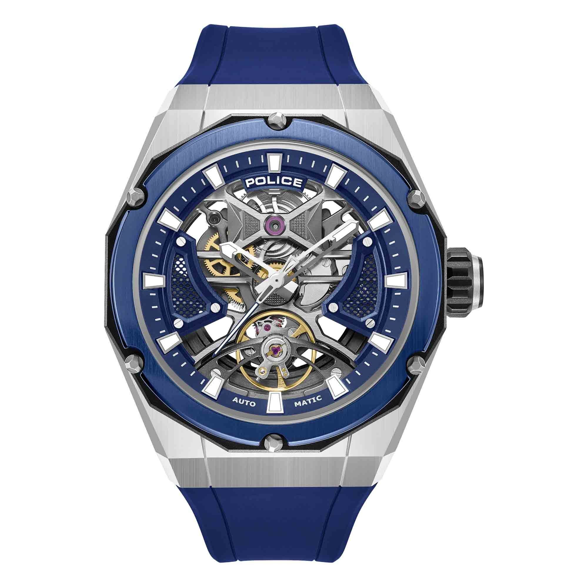 Police Automatikuhr Automatikuhr Herrenuhr 45 mm Automatik Herren