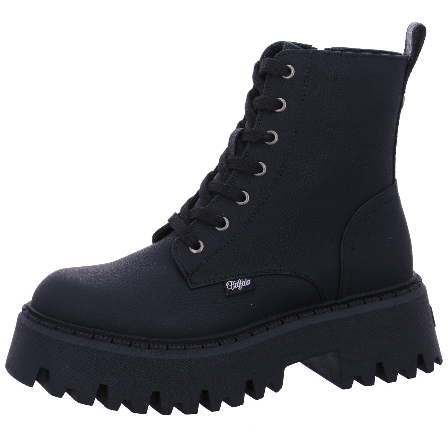 Buffalo Aspen Zip Schnürstiefel