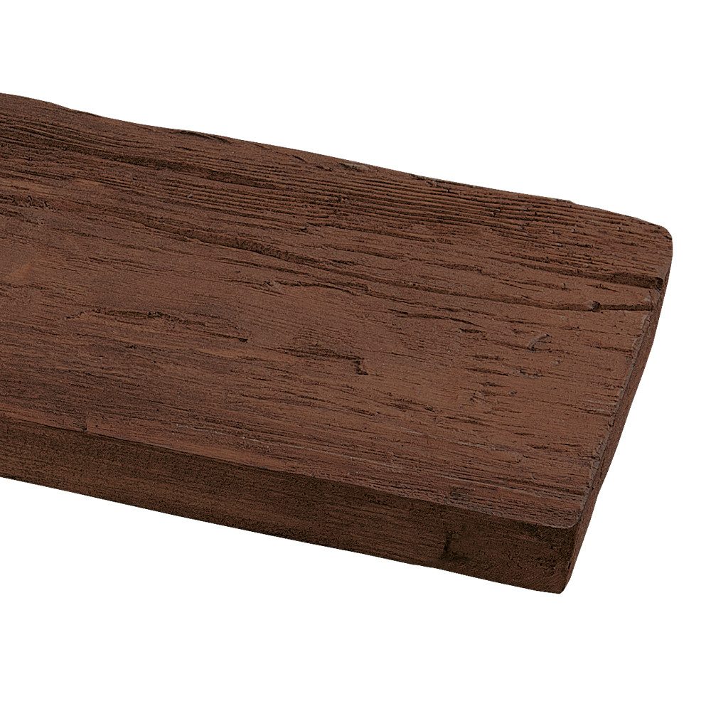 Homestar Deckenleiste Brett Holzimitat Eiche, 130 x 30 mm, Länge 2,6 m, einfache Montage durch kleben, Polyurethan, preiswerte Alternative zu Echtholz-Brettern