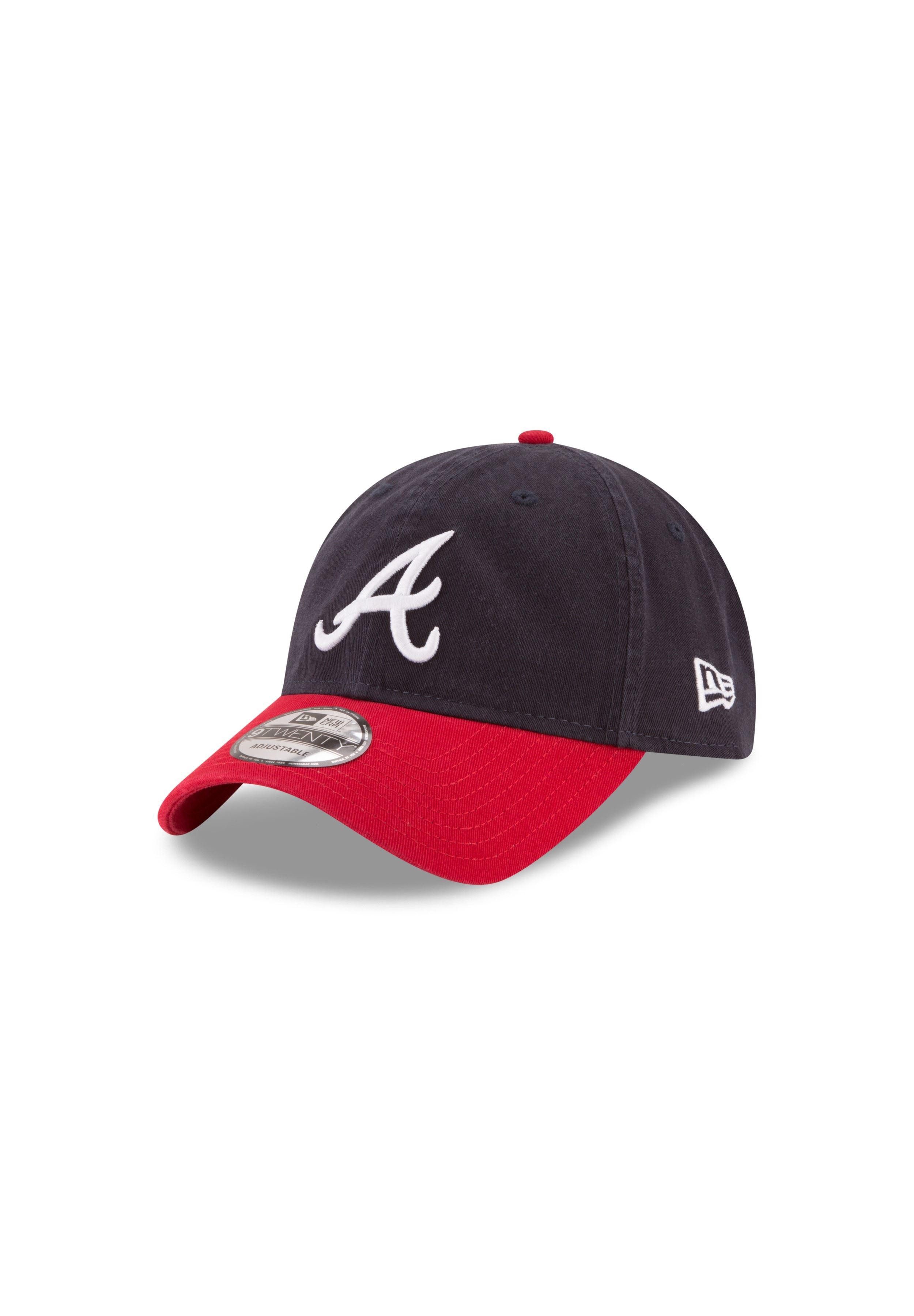 Baseball Cap Atlanta Braves MLB Core Classic Marineblau Rot Verstellbare 9Twenty Ca