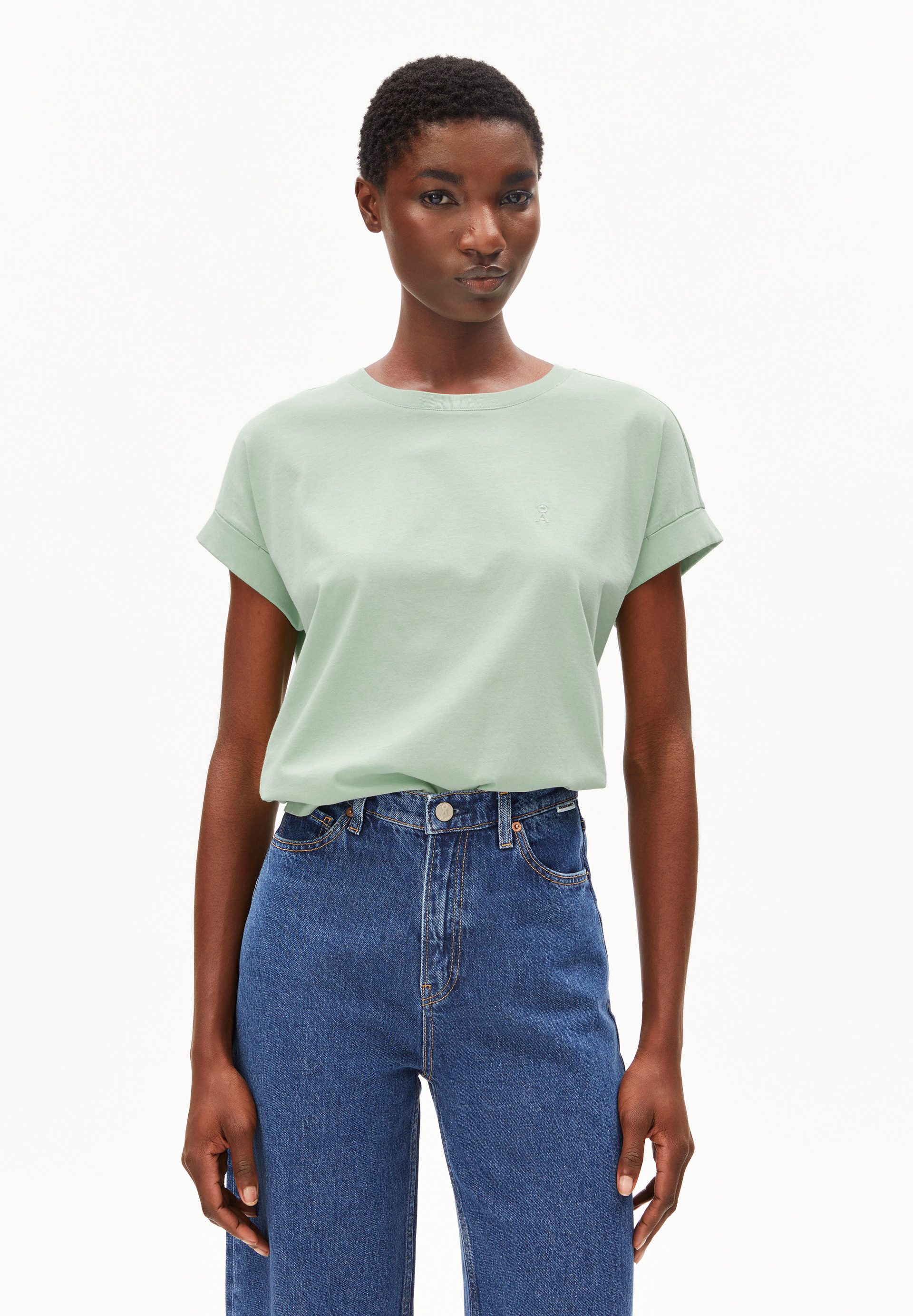 Armedangels T-Shirt IDAARA T-Shirt aus Bio-Baumwolle Loose Fit günstig online kaufen