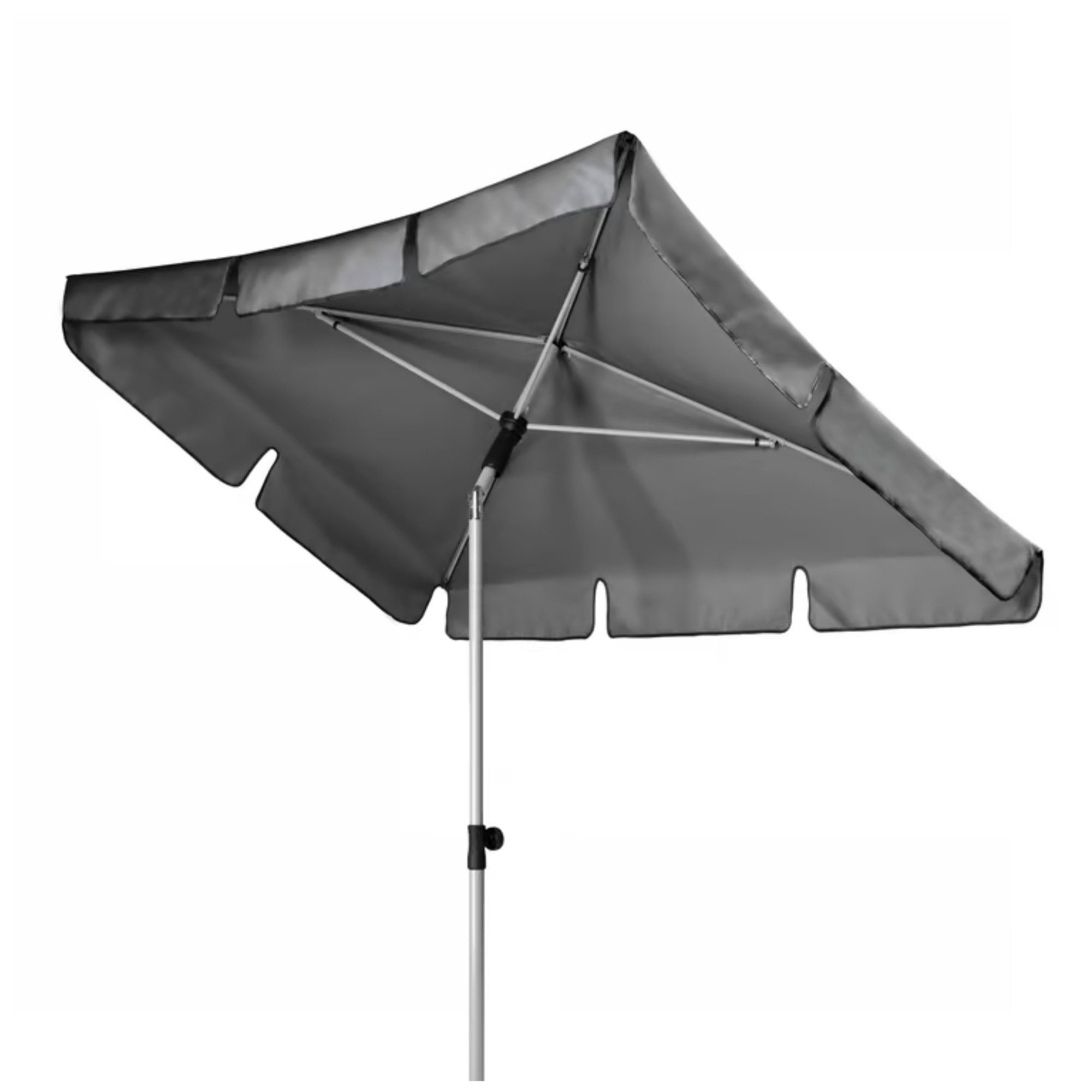 doppler® Sonnenschirm Doppler Balkonschirm Rechteckschirm 180 x 120 cm Anthrazit
