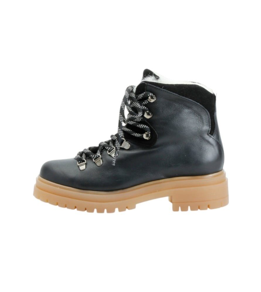 Grand Step Shoes Winterschuhe Demi Lace Bootie - schwarz Damen Winterstiefel