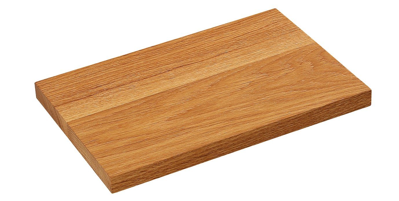 ZASSENHAUS Schneidebrett Schneidbrett Eiche 26 x 17 x 2 cm, Eiche, (Schneidebretter)