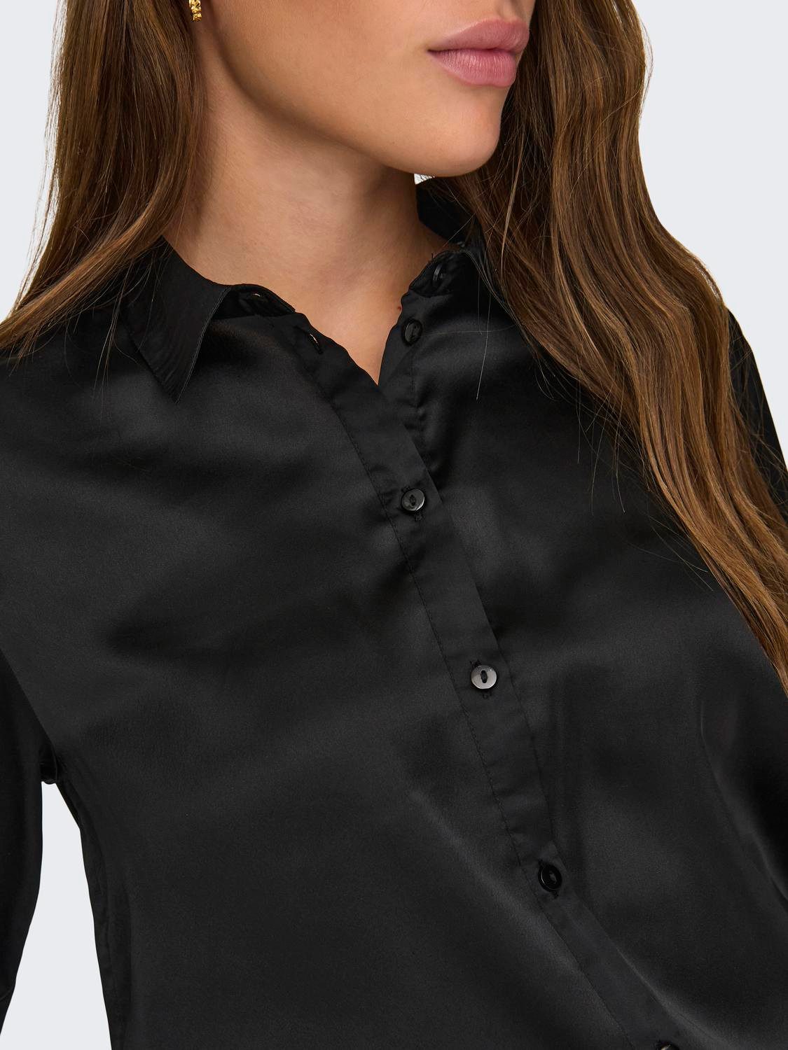 JDY Satinbluse JDYFIFI L/S SHIRT WVN NOOS