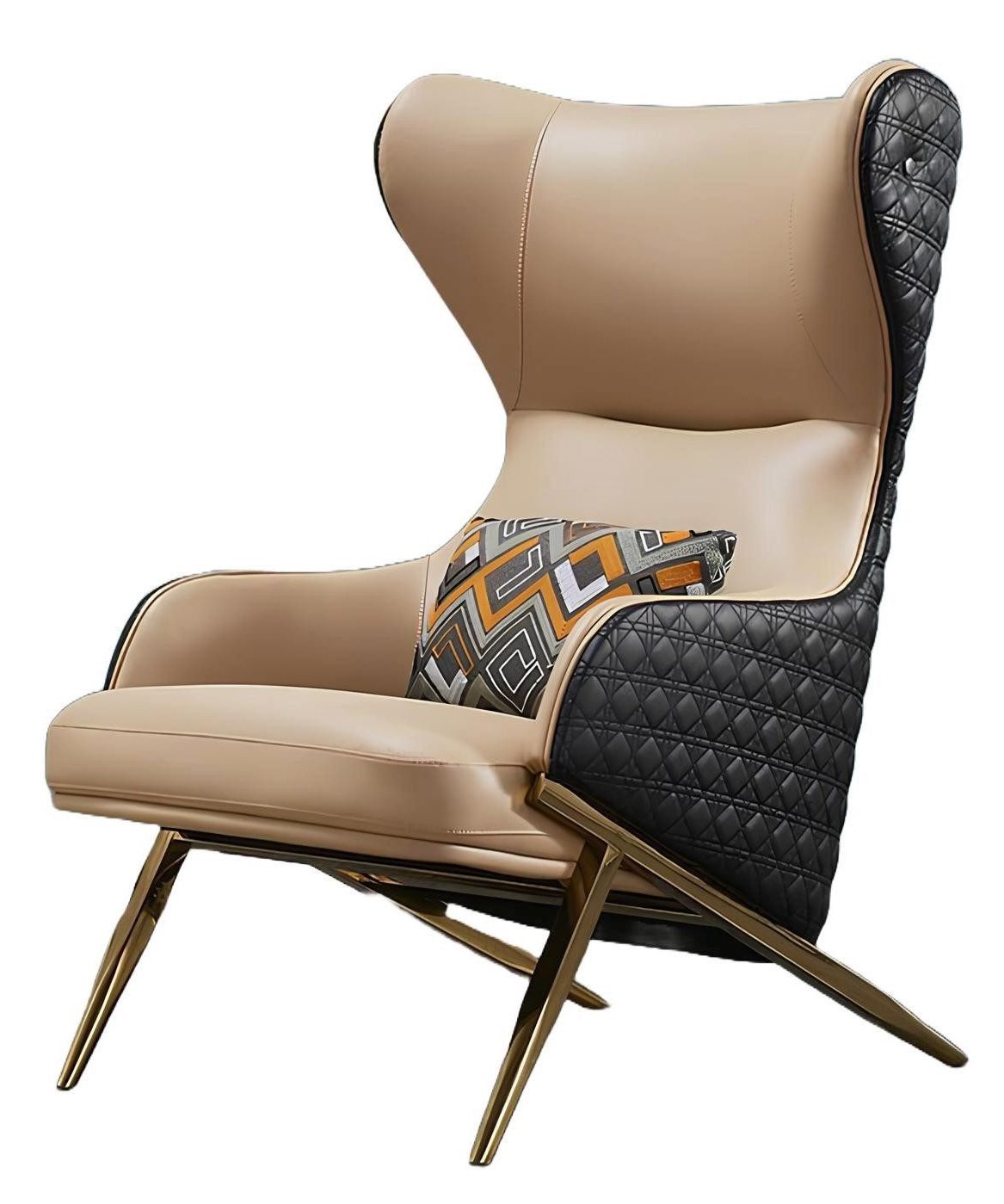 Sessel Luxuriöser Relaxsessel aus hochwertigem Leder in modernem Design