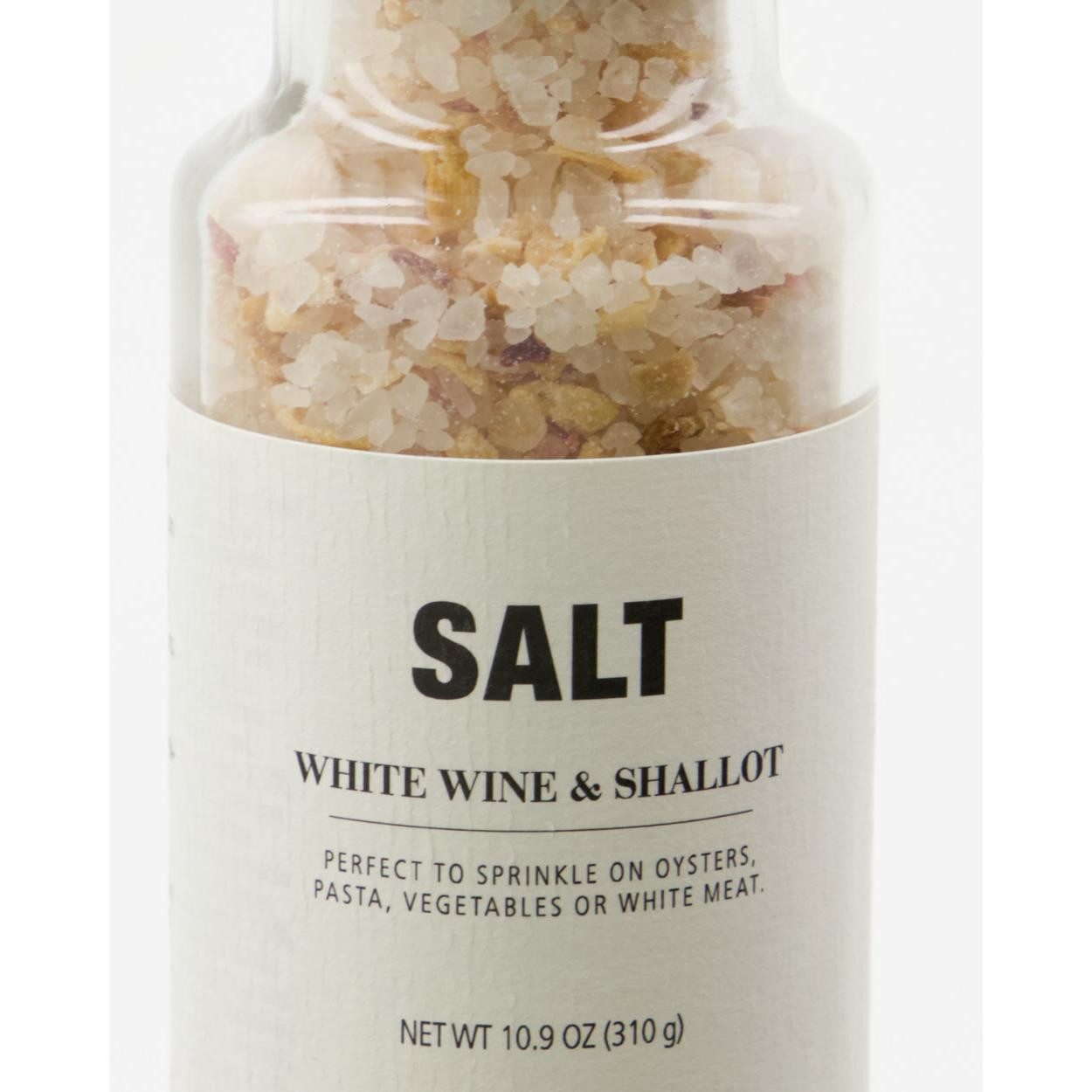 Nicolas Vahé Gewürz Salz mit Weißwein und Schalotten (310g)