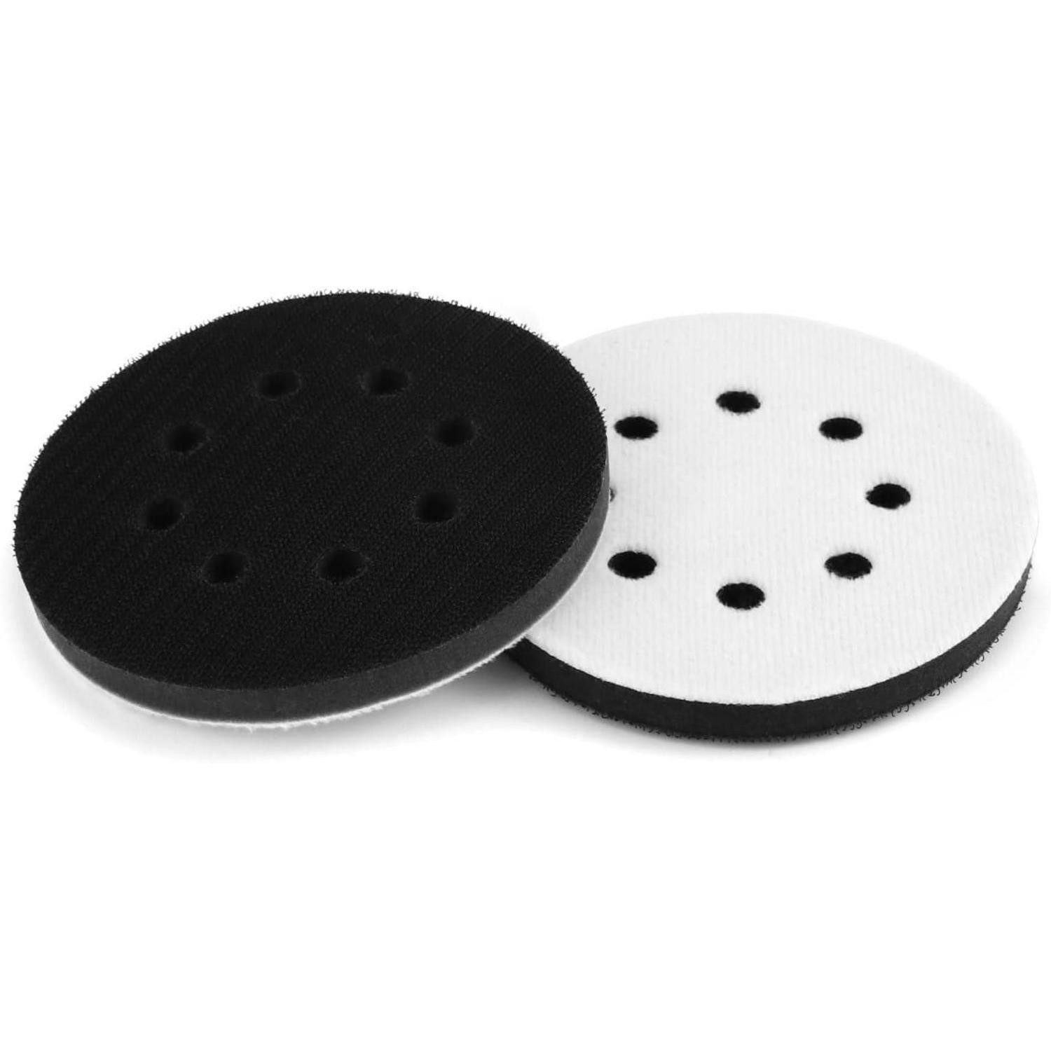 LuxusKollektion Polierpad 2 Stück 125mm Schwamm Interface Pad Kissen Pad Klett (8