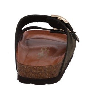 Rohde Alba Pantolette, Keilabsatz, Sommerschuh, Hausschuh mit zwei Schnalle günstig online kaufen