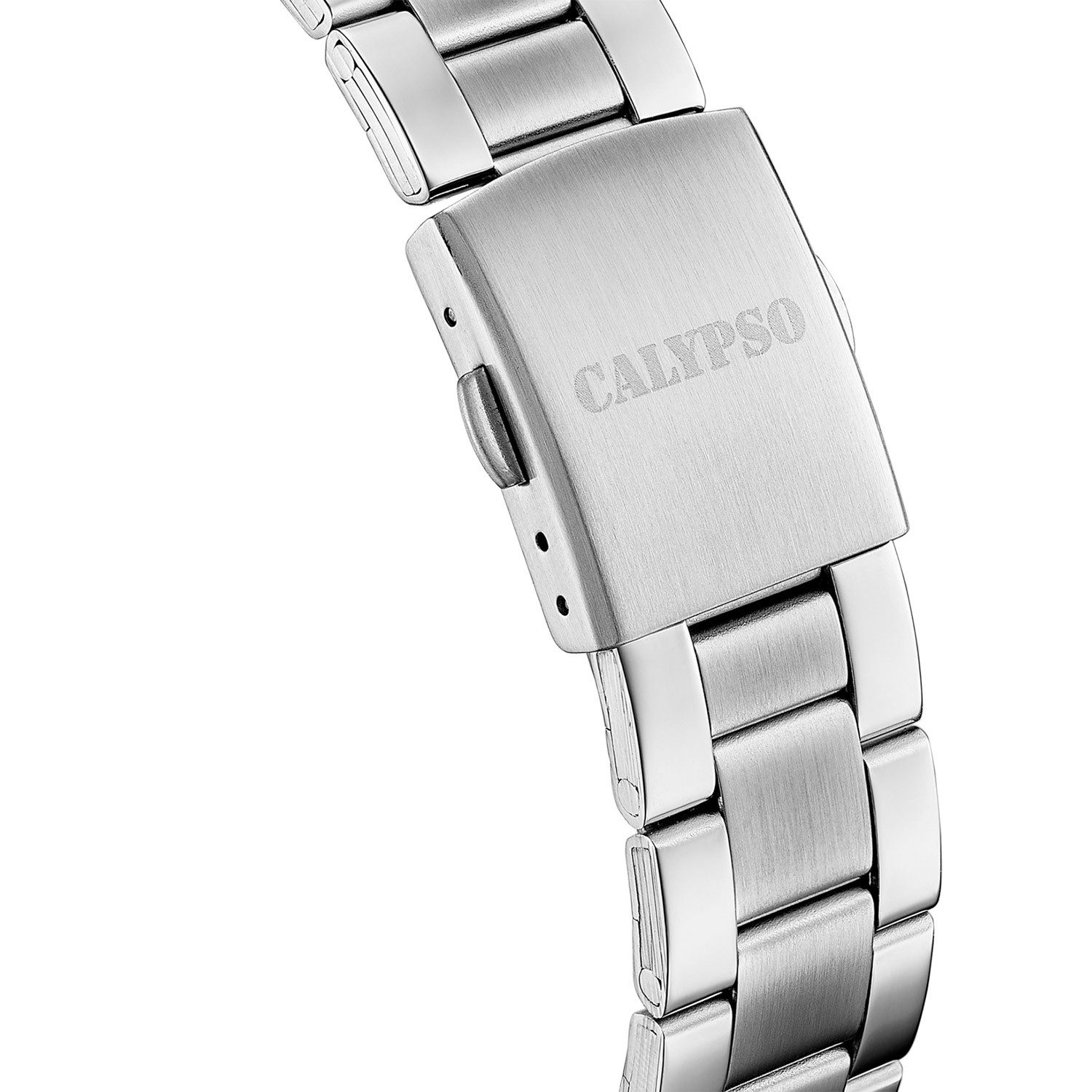 CALYPSO WATCHES Quarzuhr Herren-Stahl/Schwarz