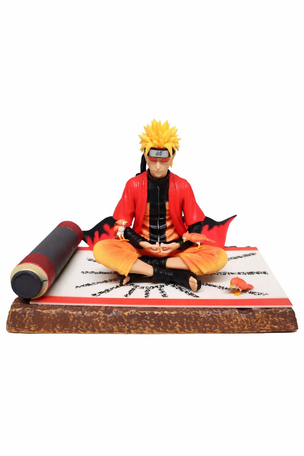 TSE Actionfigur Meditierende Ninja Figur 20 cm Anime Stil Sammler Deko