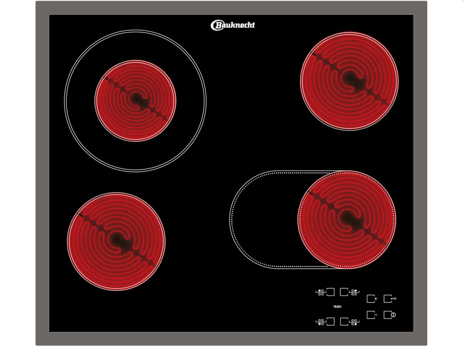 BAUKNECHT Elektro-Kochfeld CTAR7642IN, Timer, TouchControl-Bedienung