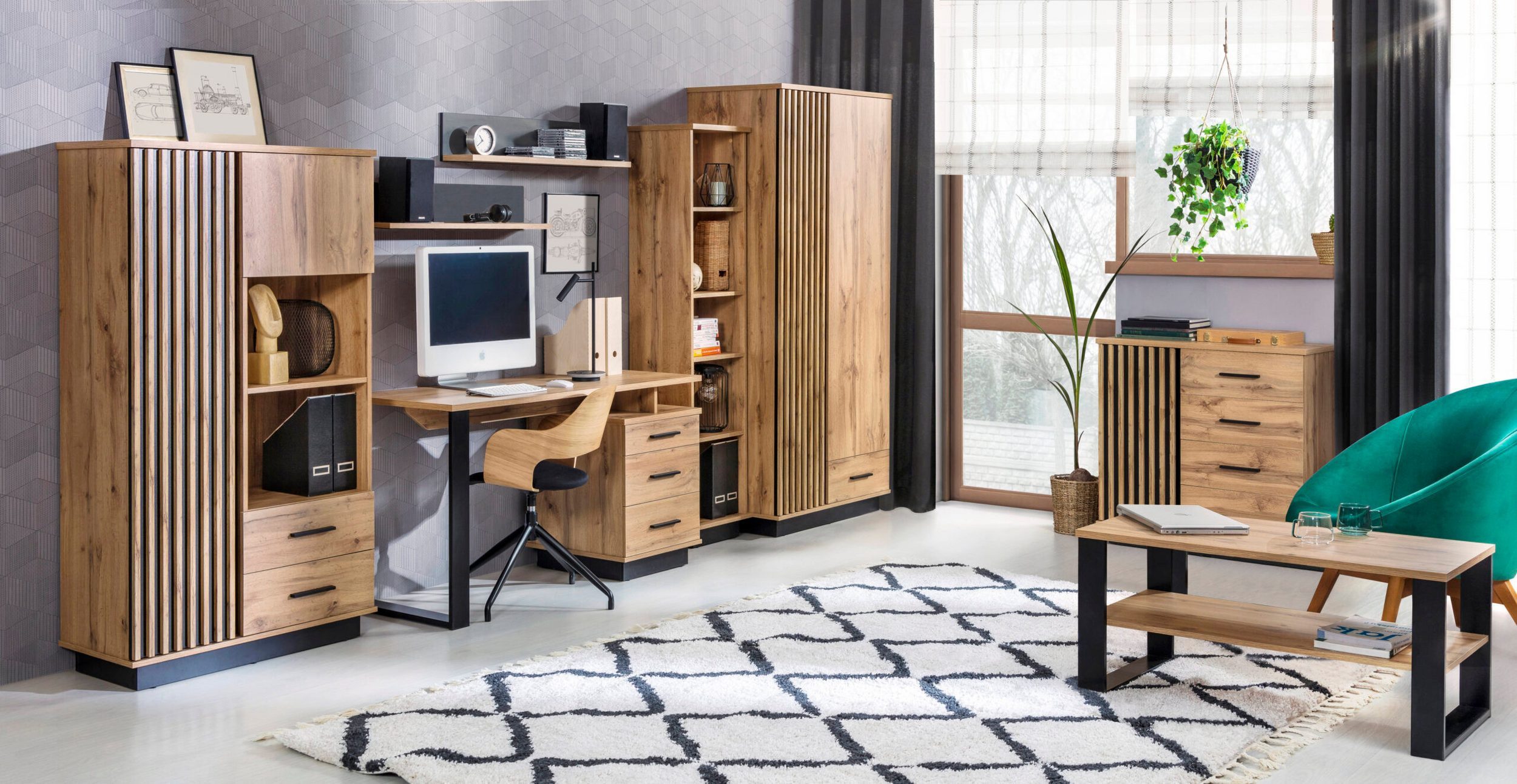 Beautysofa TV-Regal mit Schublade 155cm LAMELO, zweitürig mit Stauraum günstig online kaufen