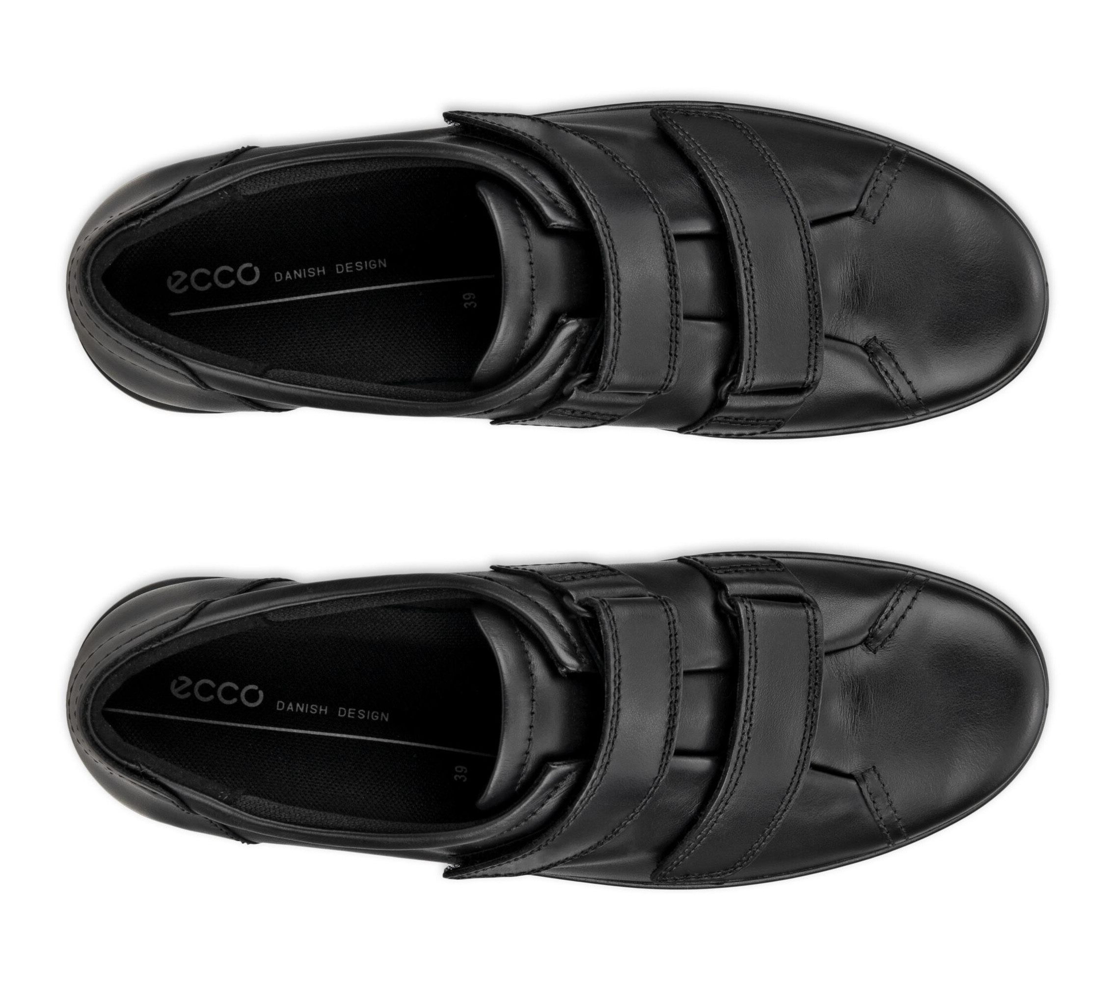 Ecco SOFT 2.0 Klettschuh Halbschuh, Freizeitschuh mit Klettverschlüssen