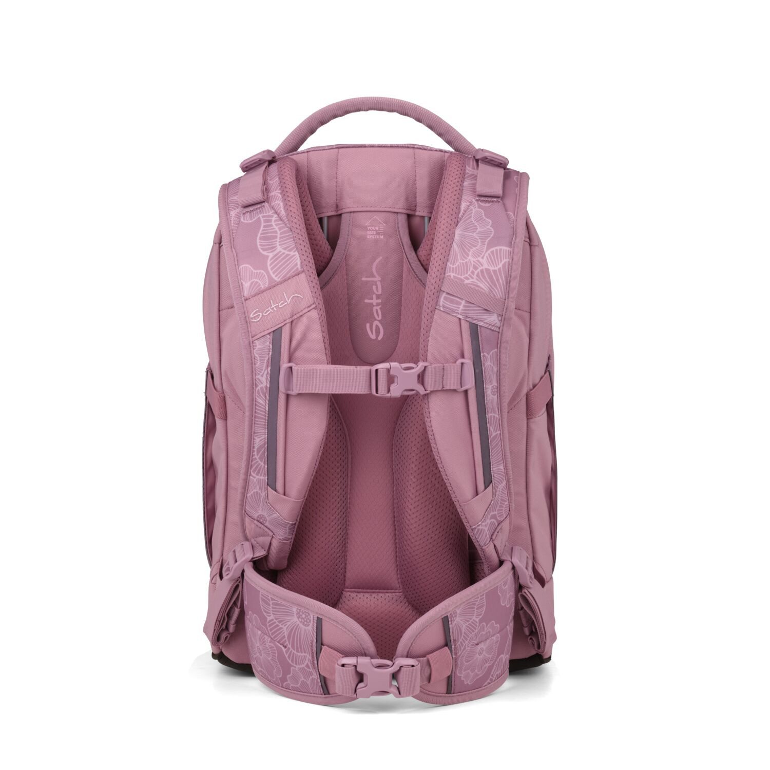 Satch Schulranzen Schulrucksack PACK Magnolia Dream (1 Stück), ergonomisch, Your-Size-System, 5 Fächer – Bild 5 von 5