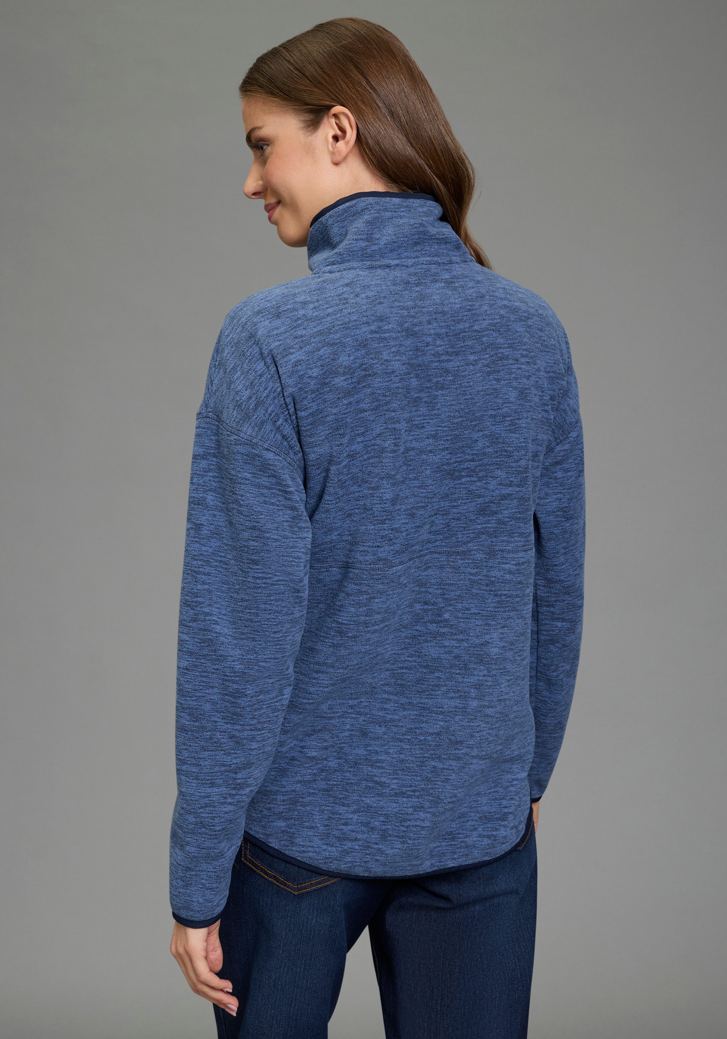 Ocean Sportswear Fleecepullover mit Logostickerei, mit Reißverschluss, mit günstig online kaufen