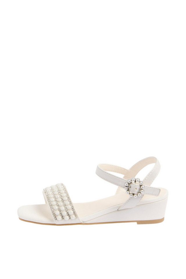 LIPSY Lipsy Schimmernde, festliche Sandaletten Keilsandalette