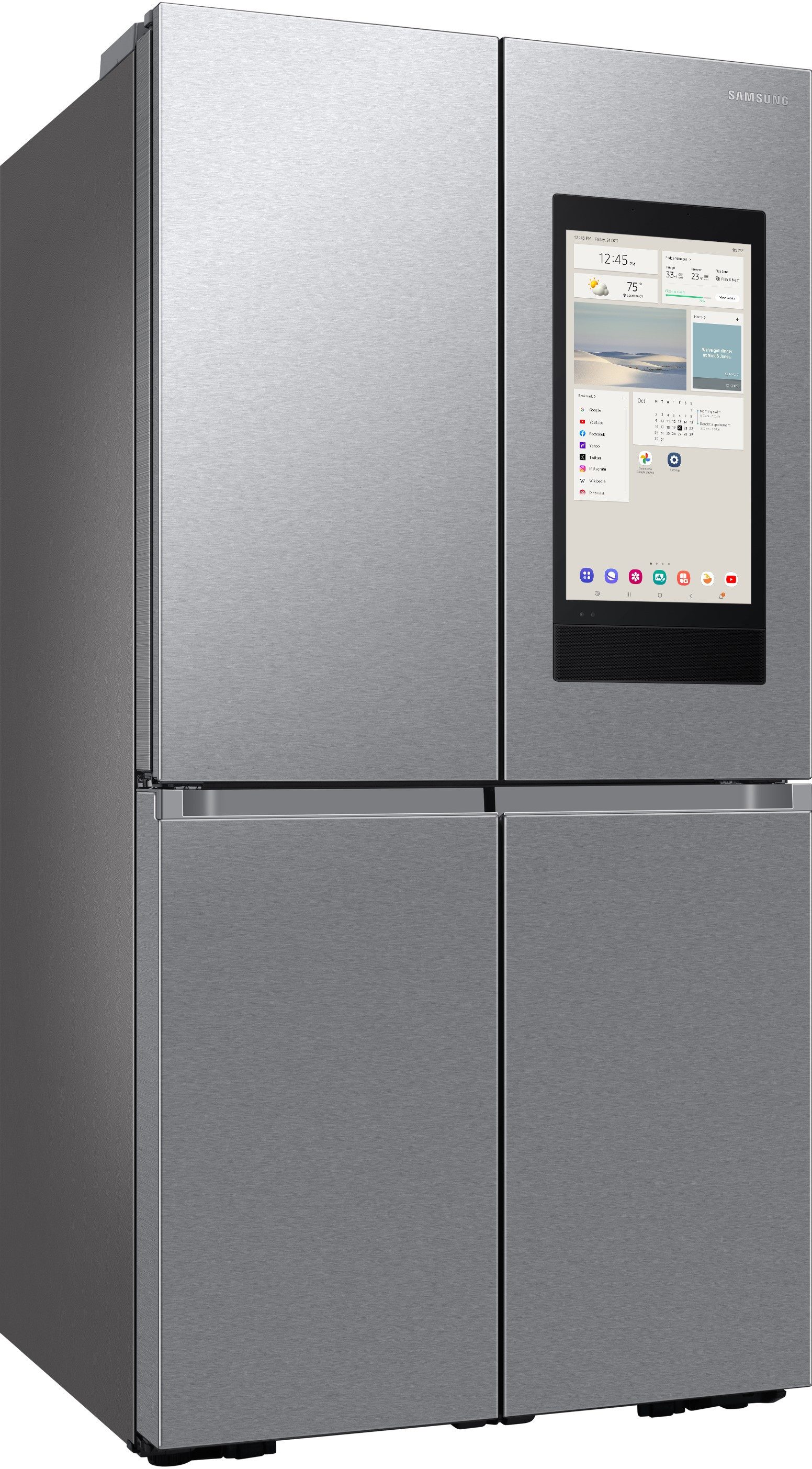 Samsung French Door RF9000 RF65DG9H0ESR, 183 cm hoch, 91,2 cm breit