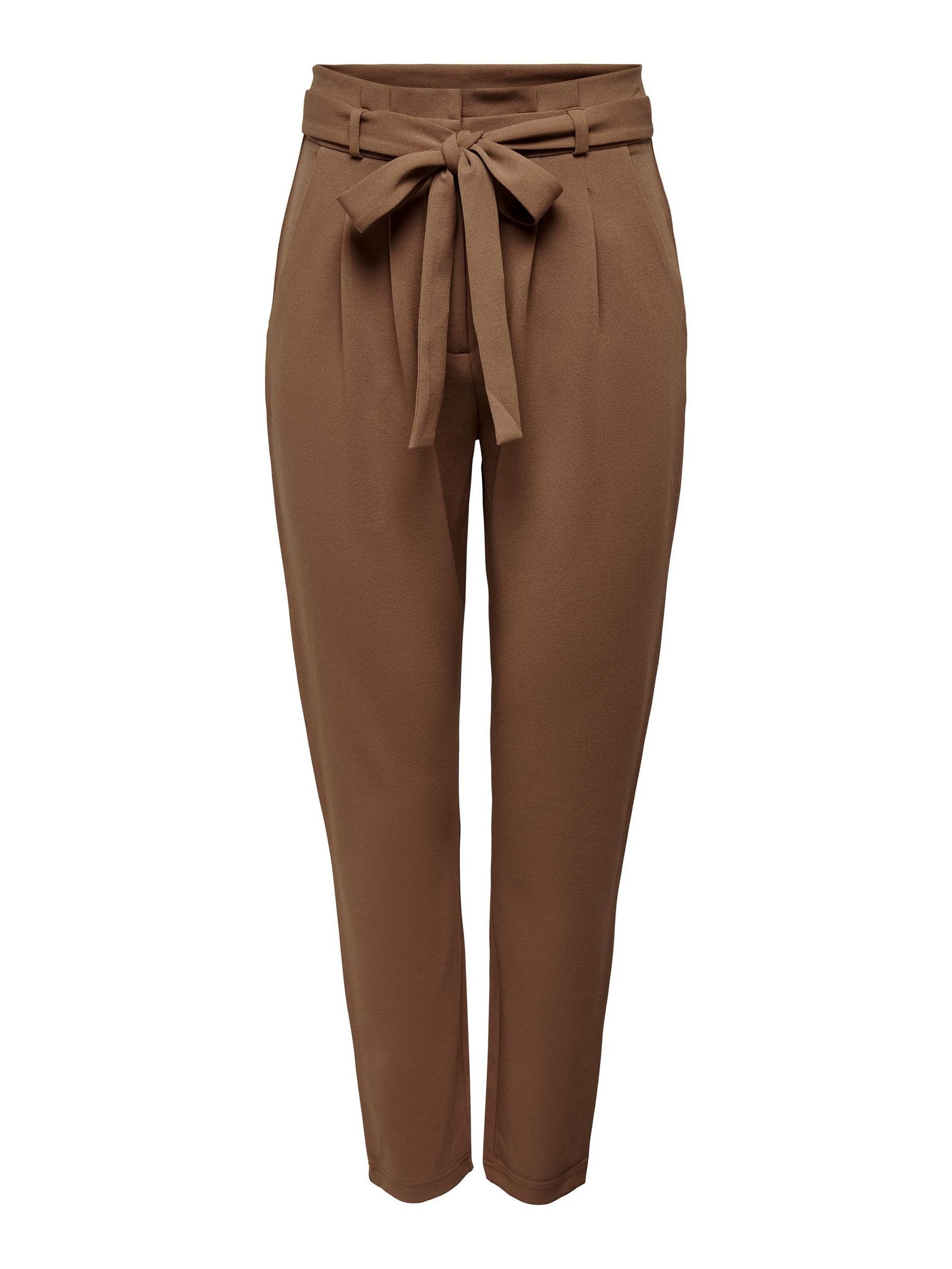 JACQUELINE de YONG Stoffhose Elegante High Waist Stoffhose Paperback Marlene Pants JDYTANJA für (1-tlg) Regular Fit unifarben elastisch Reißverschluss modisch-Style