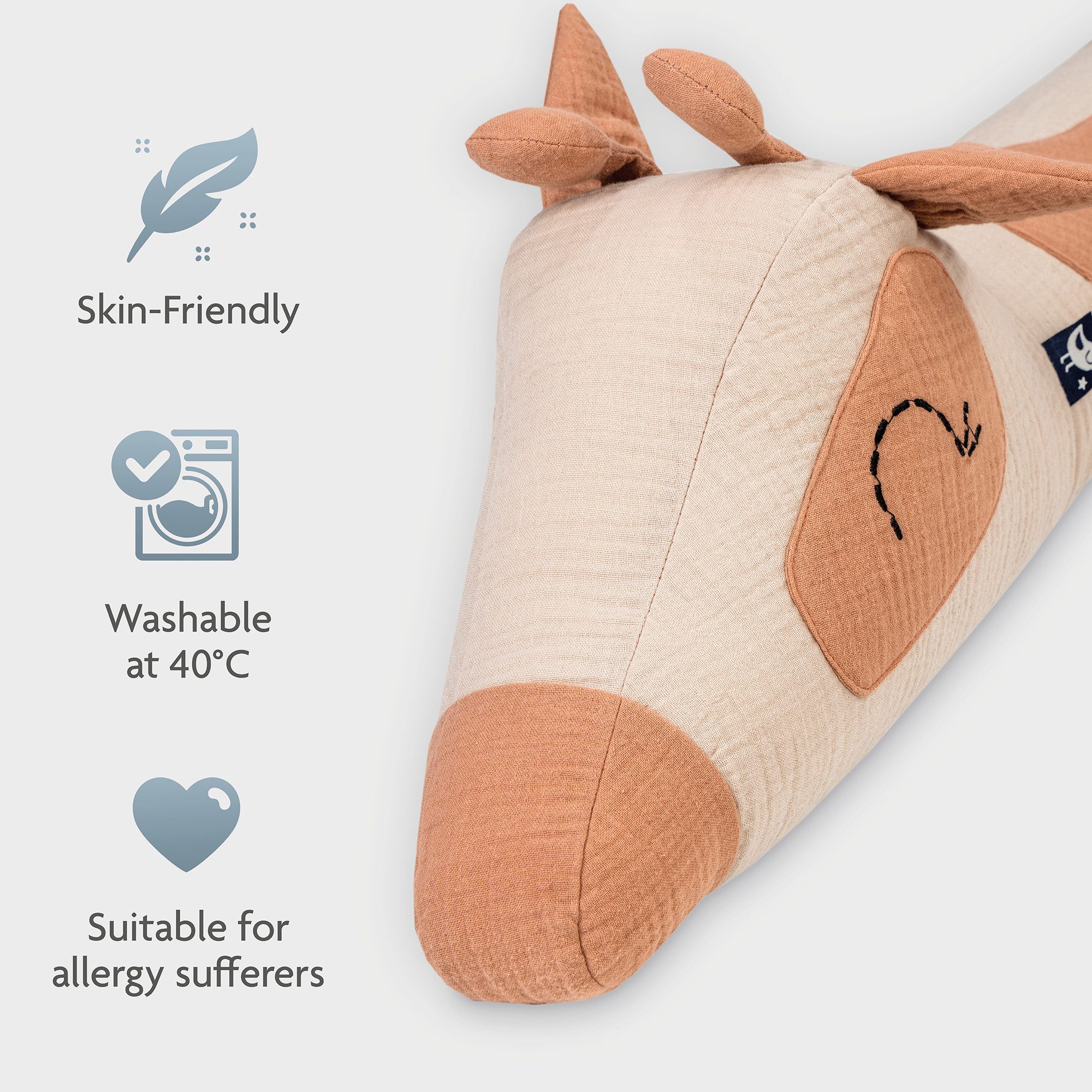 Julius Zöllner Bettrolle Sleep Buddy, liebevoll gestaltetes Tier-Design