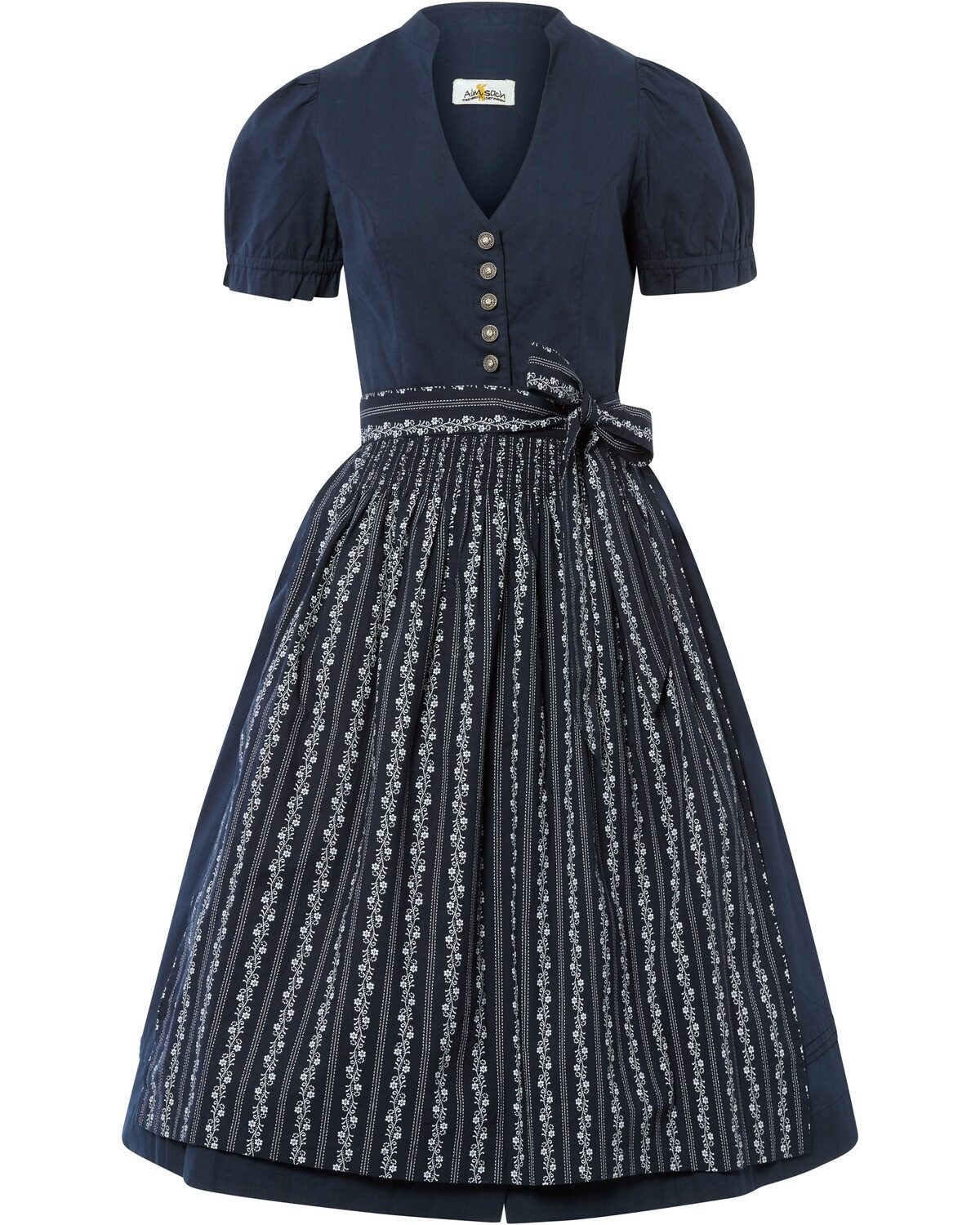 Almsach Dirndl 2-in-1 Halbarm-Dirndlkleid günstig online kaufen