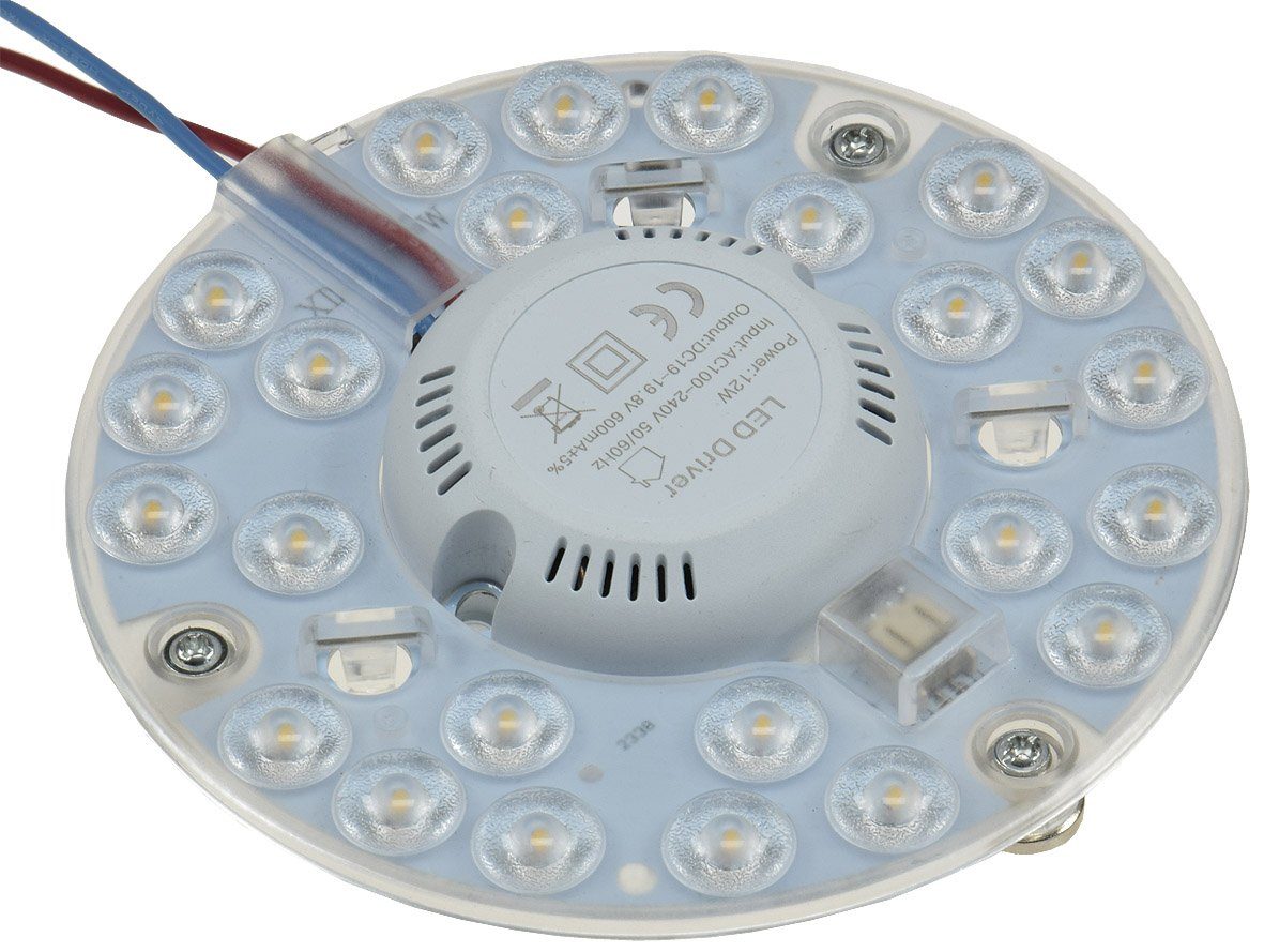 für Modul LED Magnethalter Ring 12W Deckenleuchten Warmweiss ChiliTec mit Deckenleuchten
