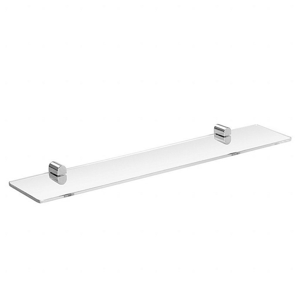 BRILLANTBAD® Duschablage BORGANIC Glasablage Edelstahl poliert Glas für Bad & Küche >> Bohren