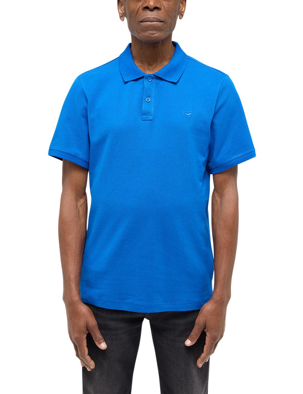 MUSTANG Poloshirt Style Palco mit Logo-Stickerei günstig online kaufen