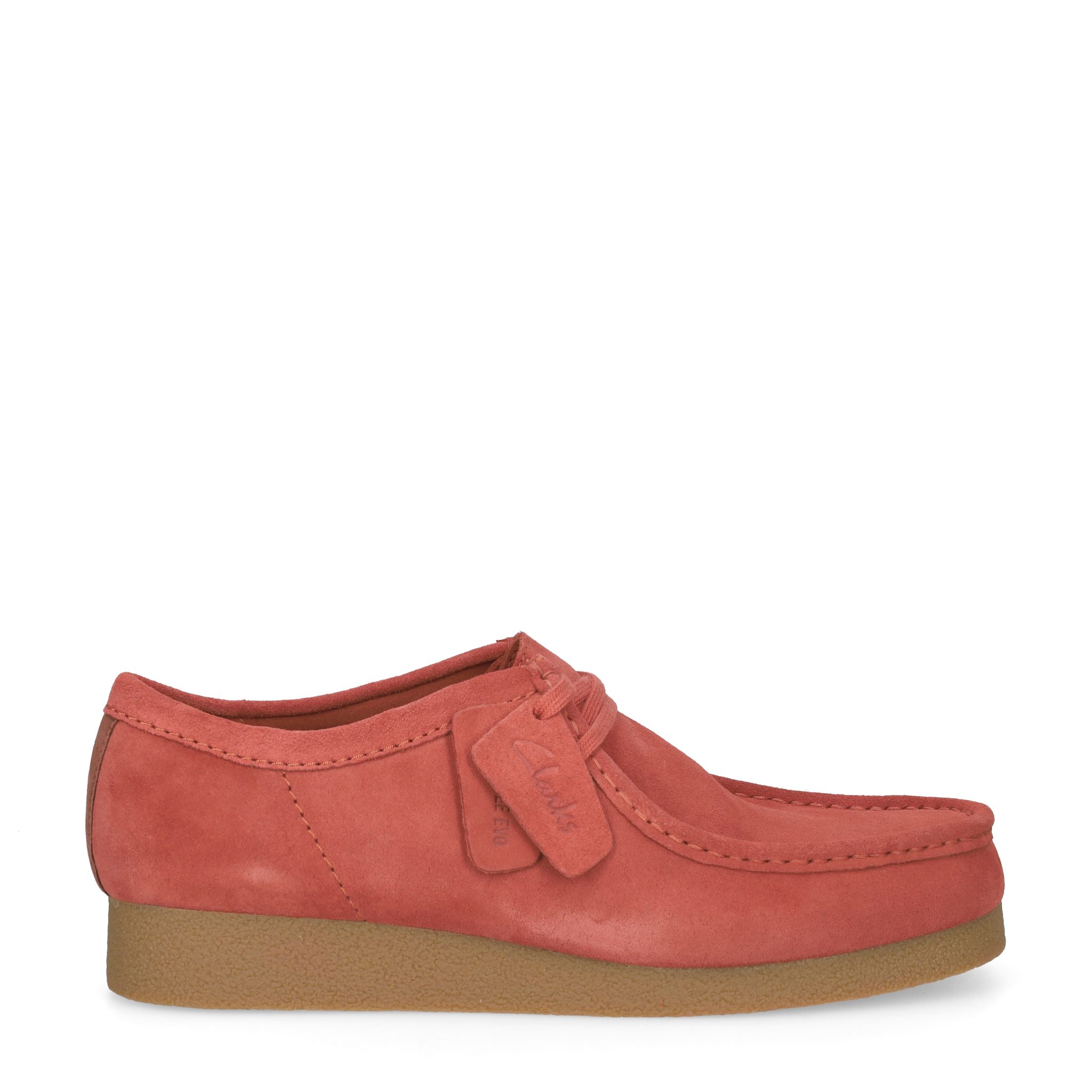 Clarks Clarks WallabeeEVO 26180921 7, Schnürschuhe, Rot, Herren Schnürschuh günstig online kaufen