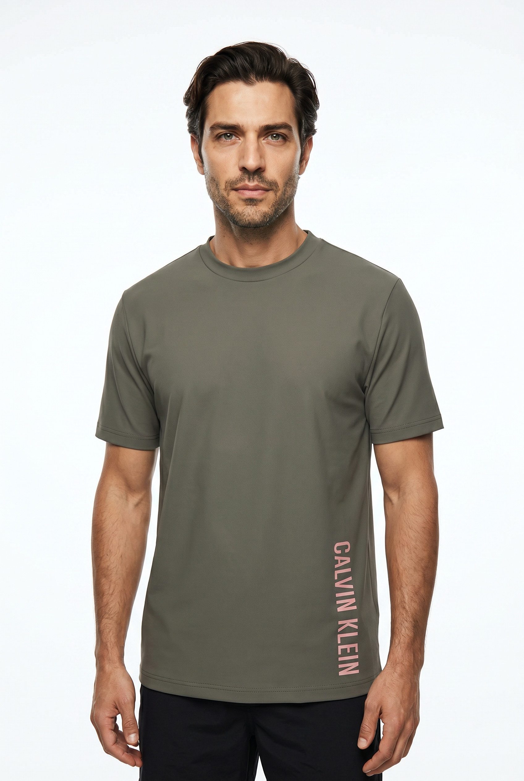 Calvin Klein Swimwear T-Shirt Regular fit mit Rundhalsausschnitt