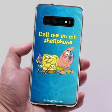 DeinDesign Handyhülle Patrick Star Spongebob Schwammkopf Serienmotiv, Samsung Galaxy S10 Plus Silikon Hülle Bumper Case Handy Schutzhülle