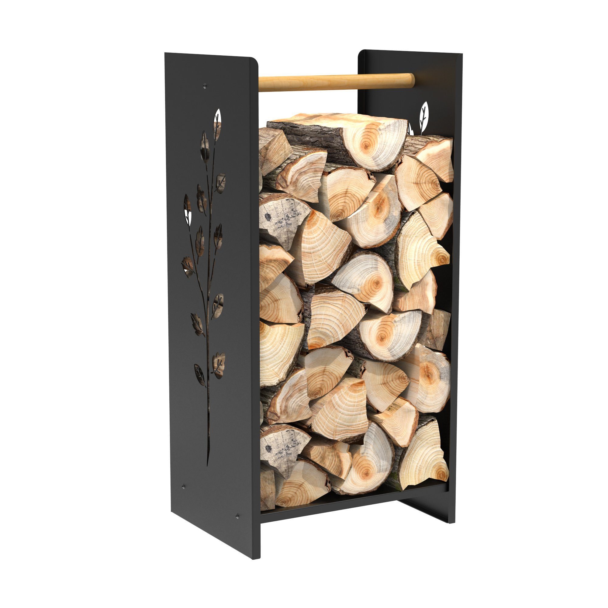 tuning-art Kaminholzregal KR08 Brennholzregal Kaminholzständer Innen Außen günstig online kaufen
