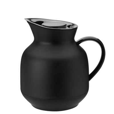 Stelton Isolierkanne Amphora Tee Schwarz 1 Liter, (Einzeln)