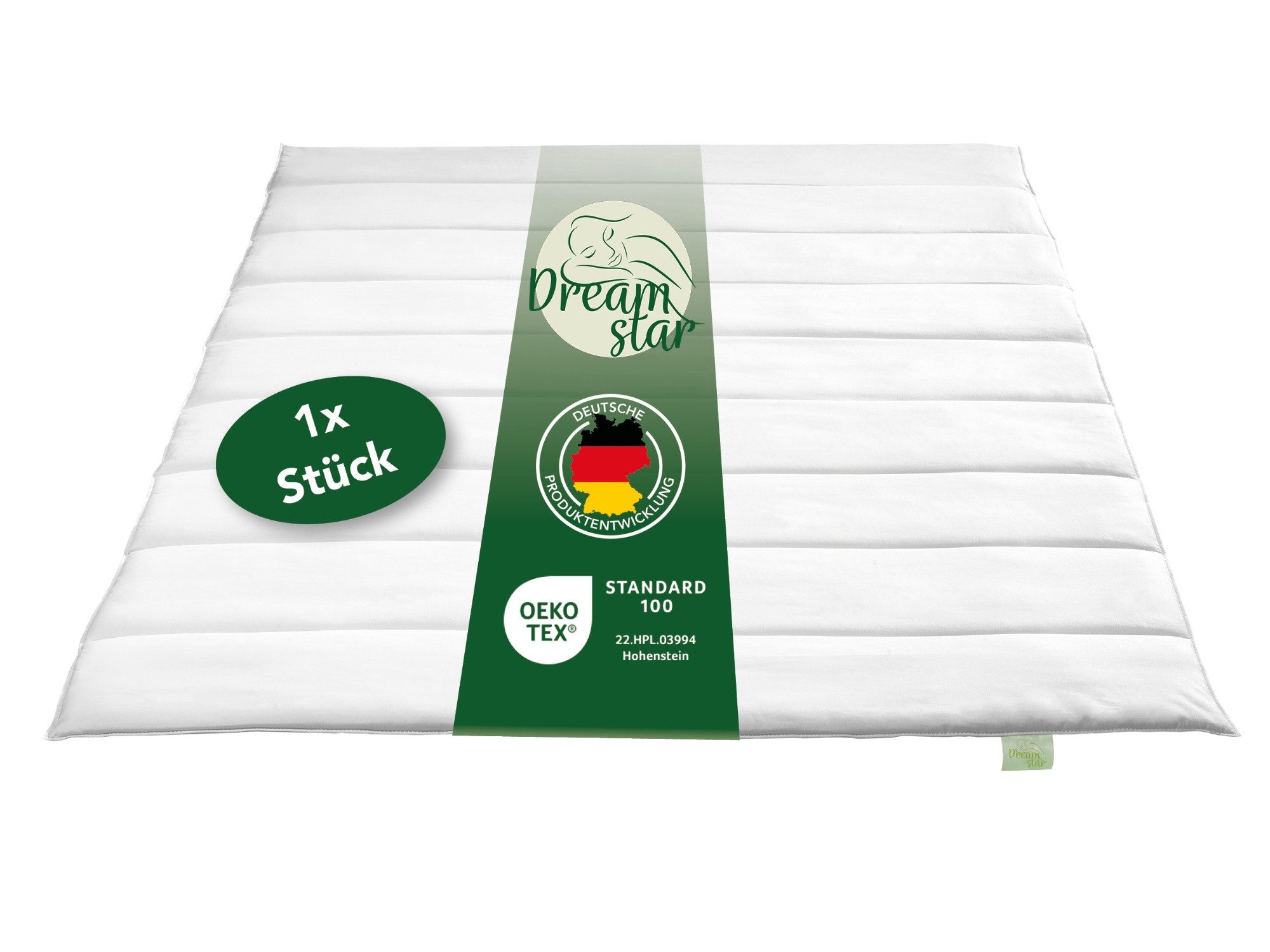 Dreamstar Microfaserbettdecke Bettdecken 2er-Set - 4-Jahreszeiten, Ganzjahres, Winter & Sommer, Füllung: Faserfüllung, Bezug: angenehm weiche Microfaser, Winterbettdecke, Herbst und Winter