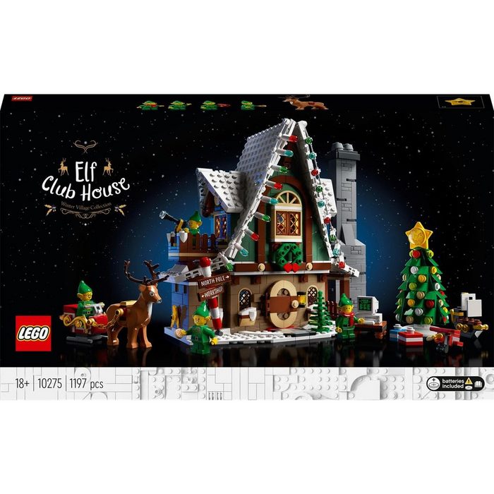 LEGO® Konstruktionsspielsteine LEGO 10275 Icons Elfen-Klubhaus (Set)