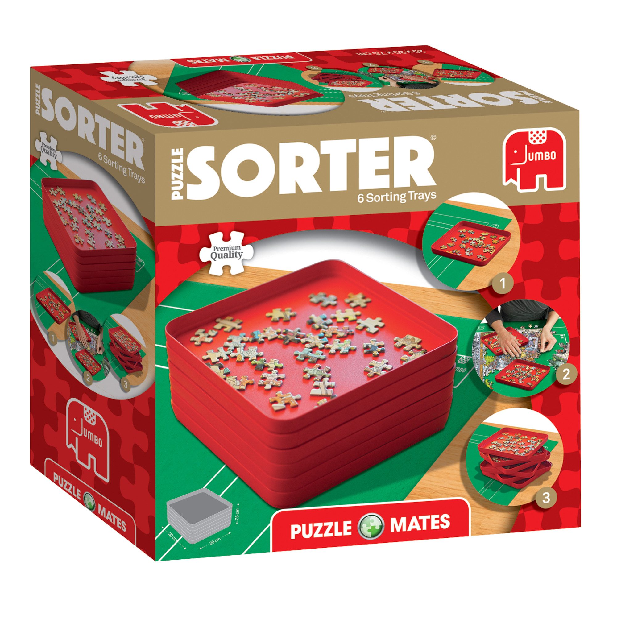 Jumbo Spiele Puzzle-Sortierschale 17953 Puzzle-Sortier Schalen, günstig online kaufen