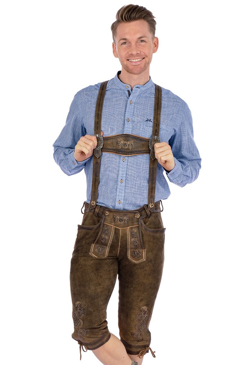 Maddox Trachtenhemd Trachtenhemd - TAMIAS - blau, rot günstig online kaufen