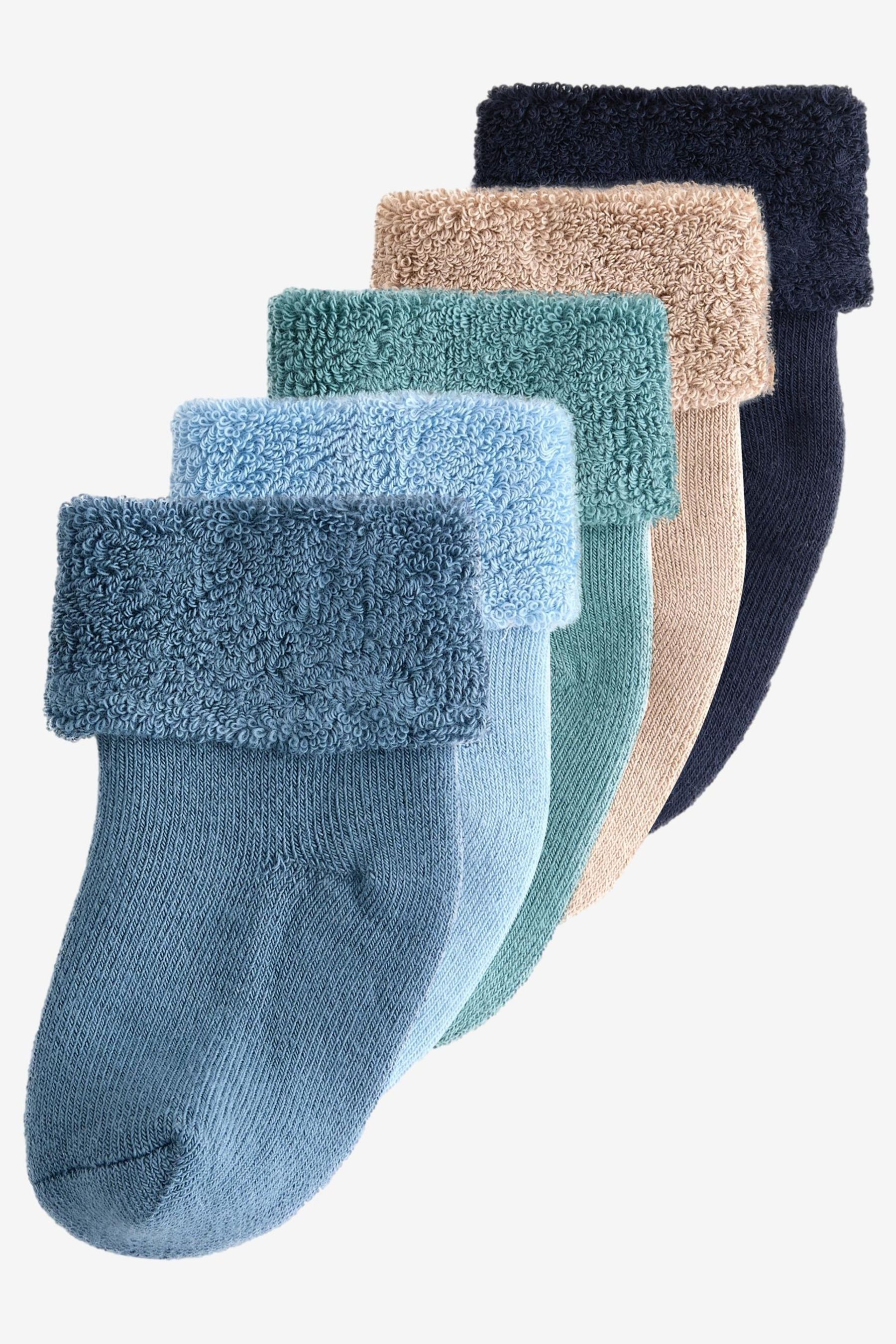 Basicsocken Babysocken aus Frottee, 5er-Pack