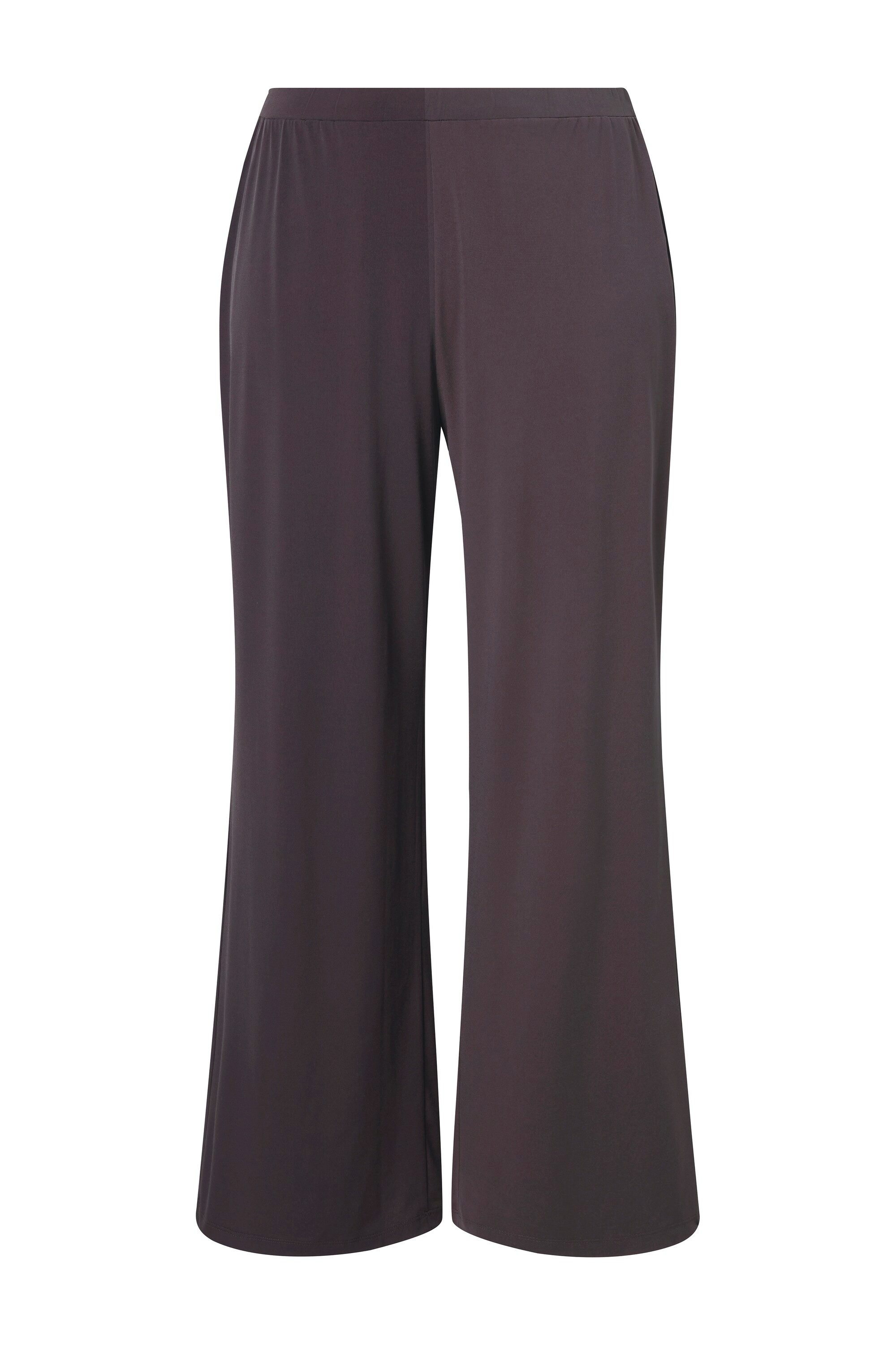 Ulla Popken Funktionshose Jerseyhose weites Bein Elastikbund bis Gr. 66/68 günstig online kaufen