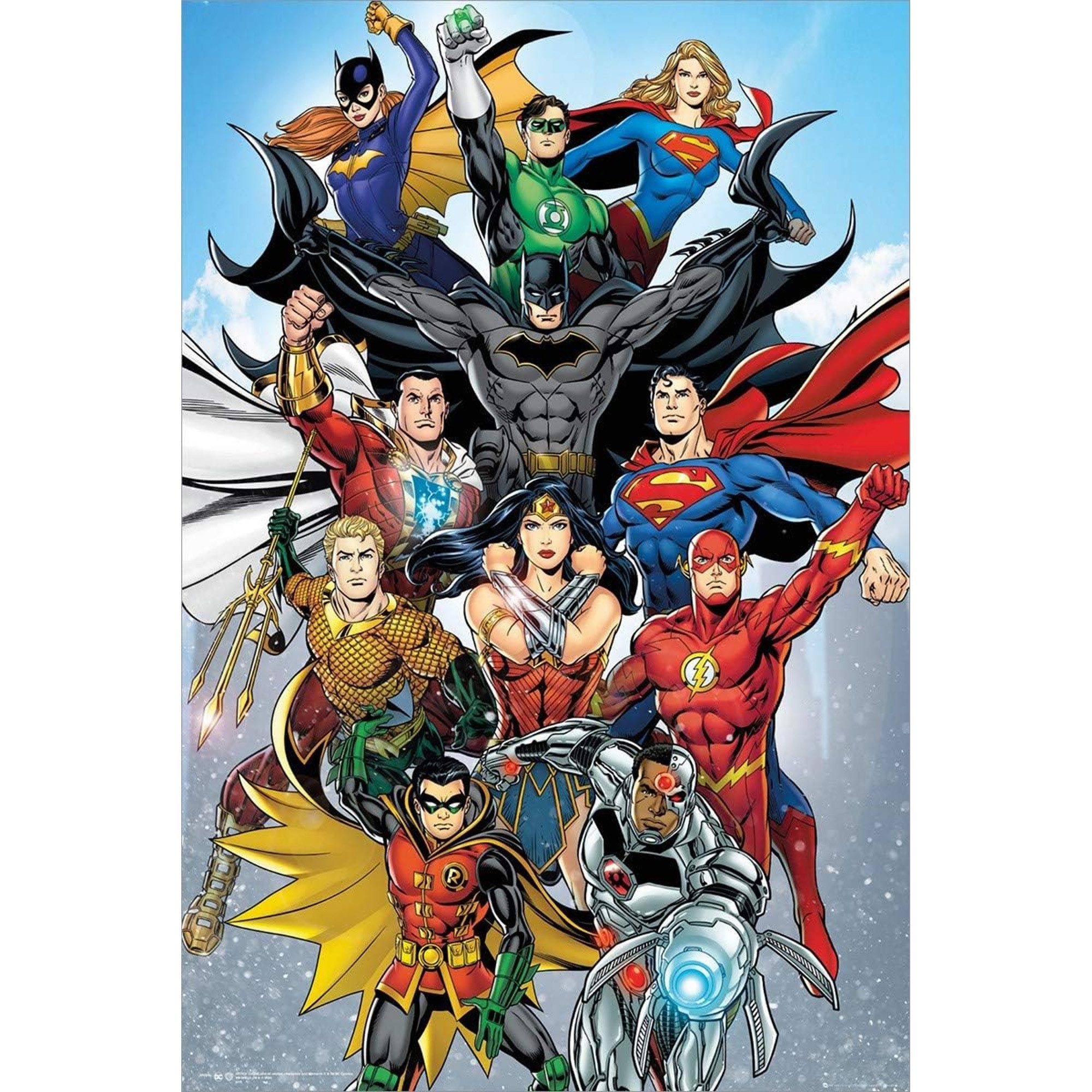 GB eye Poster Heroes - DC Comics, Heroes