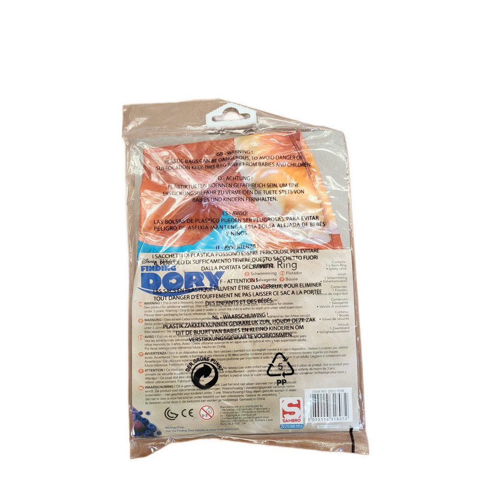 Disney Schwimmbrille Findet Dory Schwimmring, (1-St)