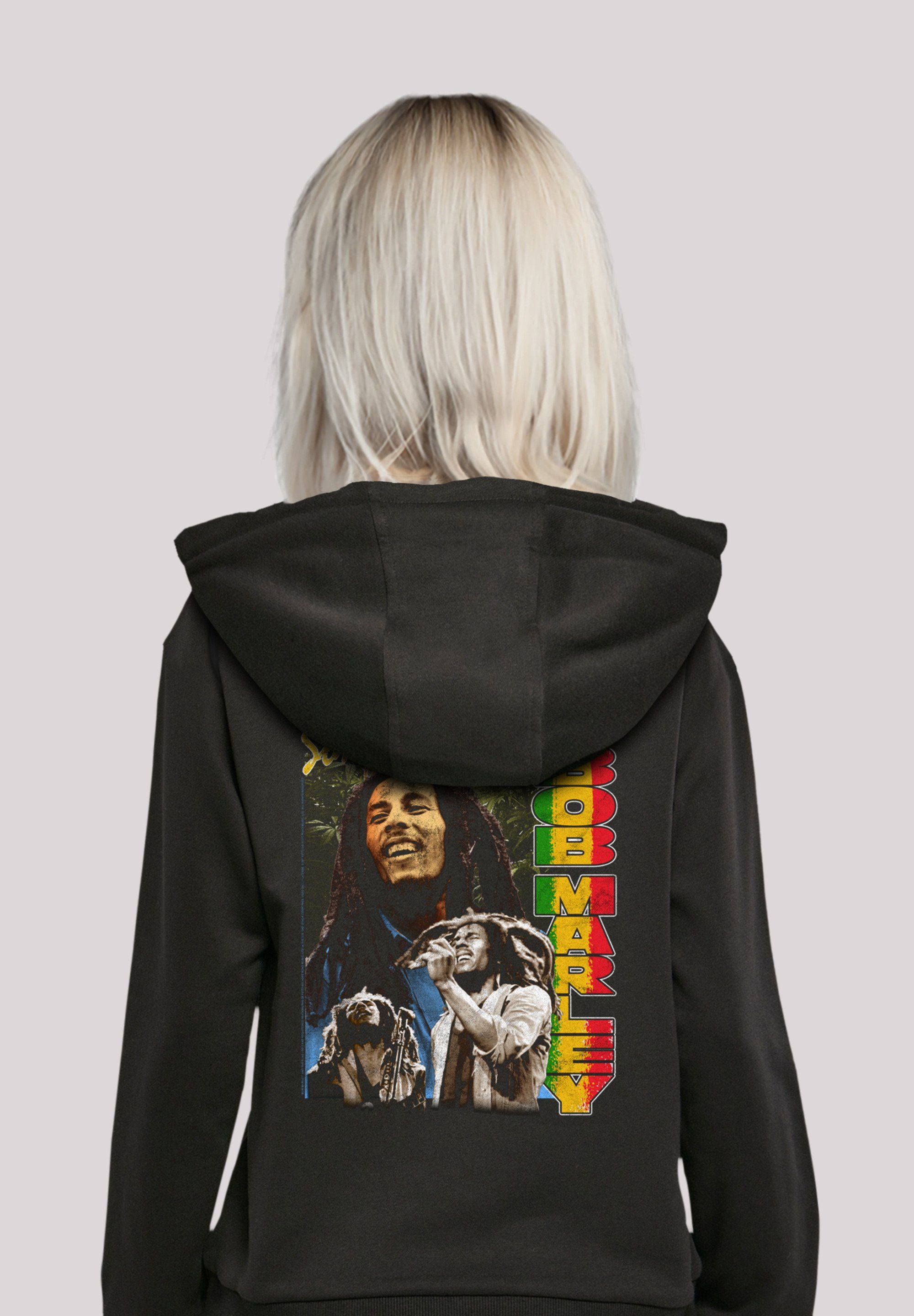 F4NT4STIC Hoodie Bob Marley Freedom Vintage Reggae Music Premium Qualit t Musik By Rock Off
